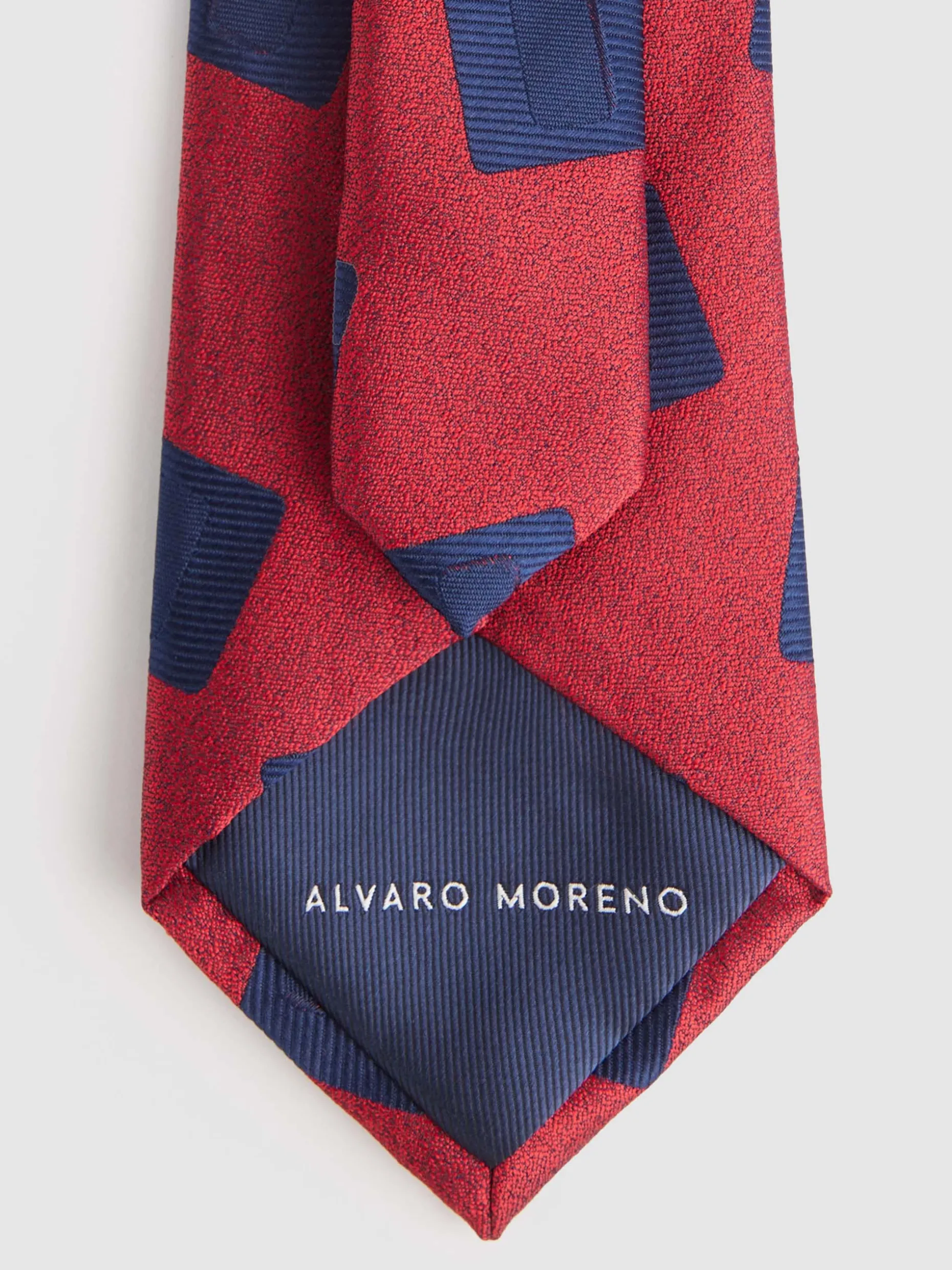 Alvaro Moreno Cravatta Jacquard Modello MF - Design Elegante e Confortevile, Edizione Limitata per Stile Impeccabile