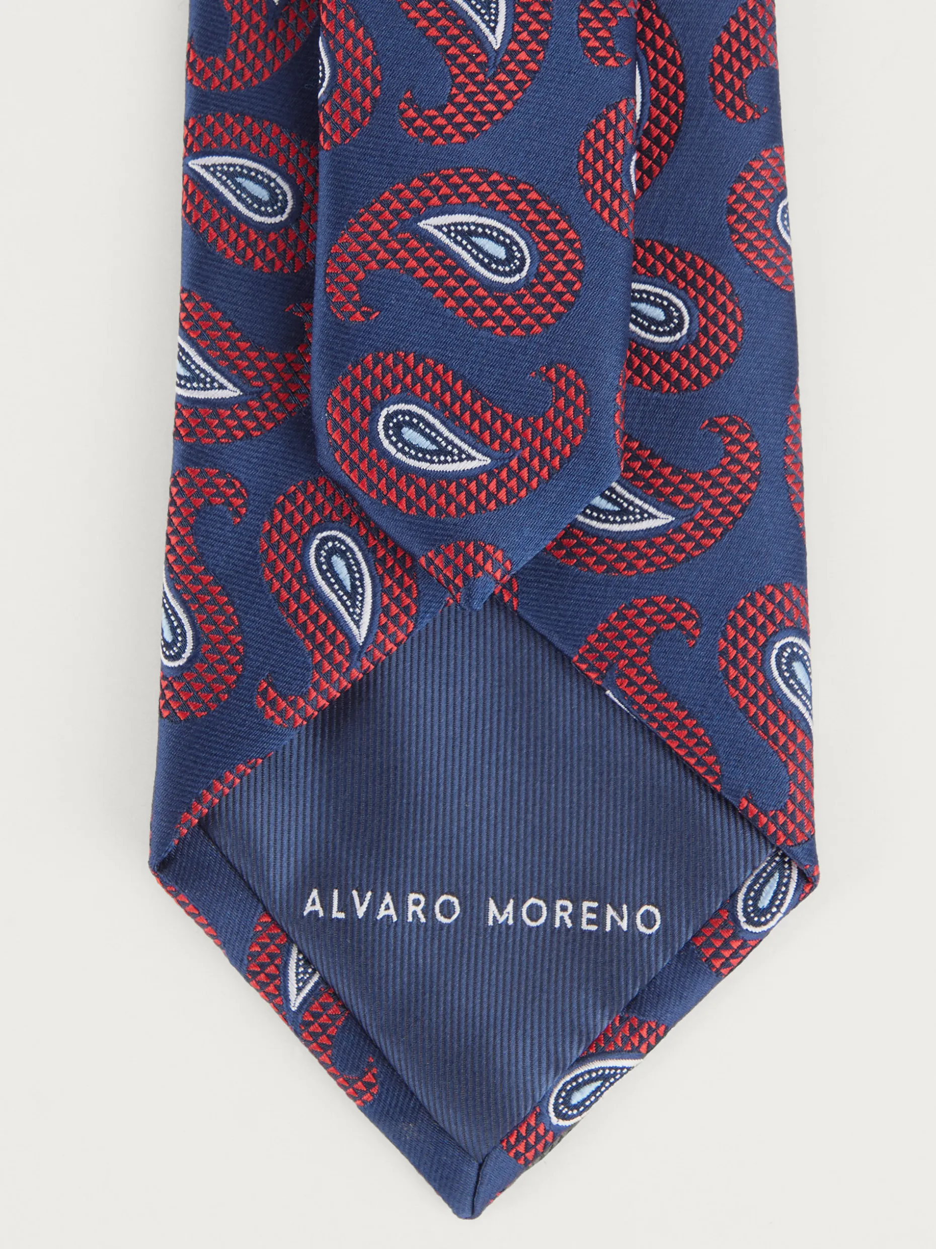 Cravatta Elegante Uomo Jacquard Misto Fibra - Alvaro Moreno Offerta Estiva Limitata
