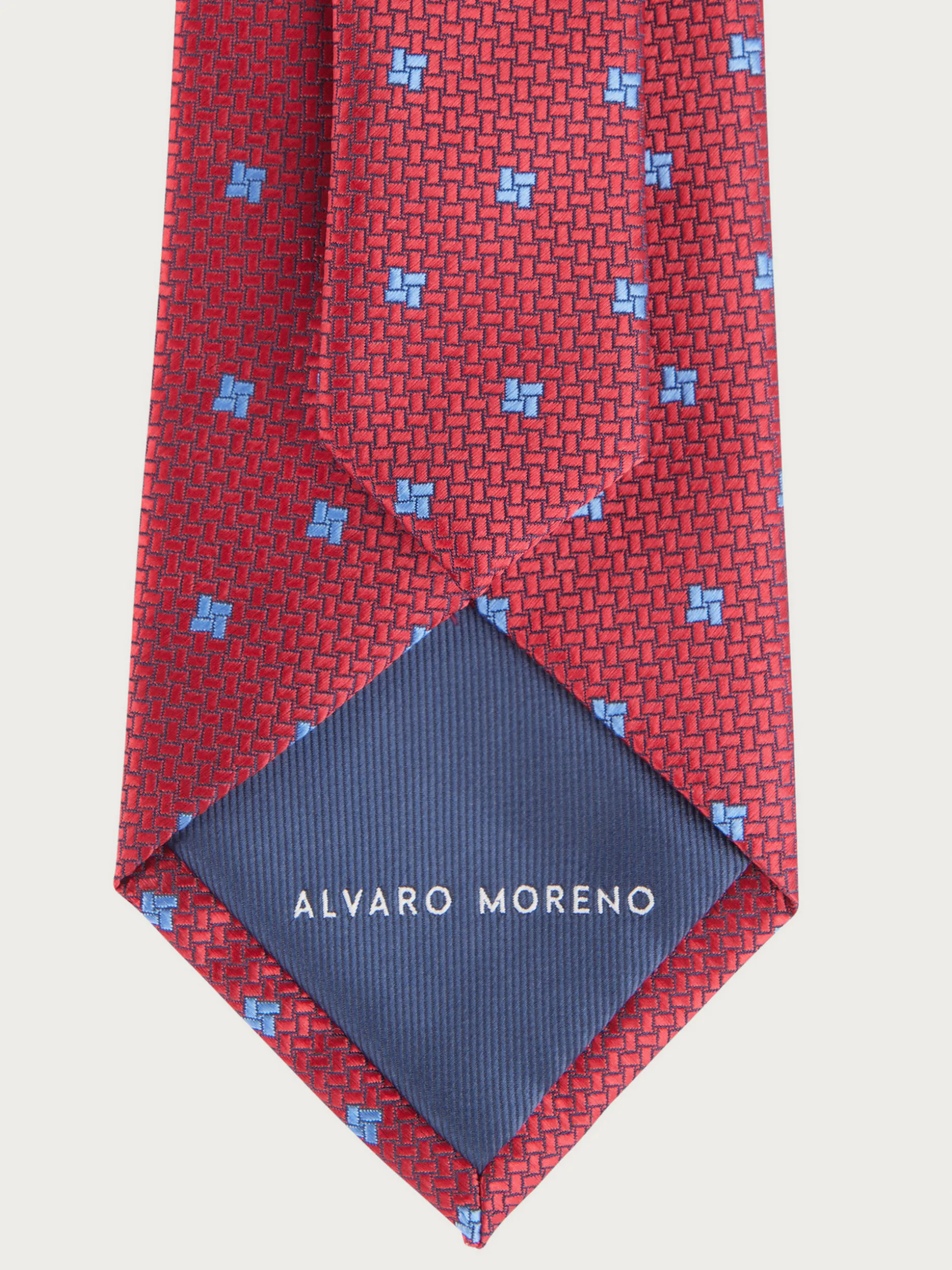 Cravatta Jacquard Elegante in Seta - Alvaro Moreno - Saldi Primavera con Design Esclusivo
