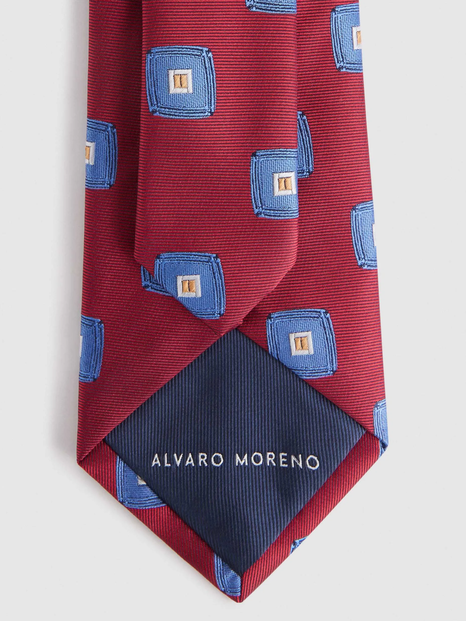 Cravatta Jacquard Elegante Uomo - Design Unico Alvaro Moreno, Tessuto Pregiato a Prezzo Conveniente MF Collection