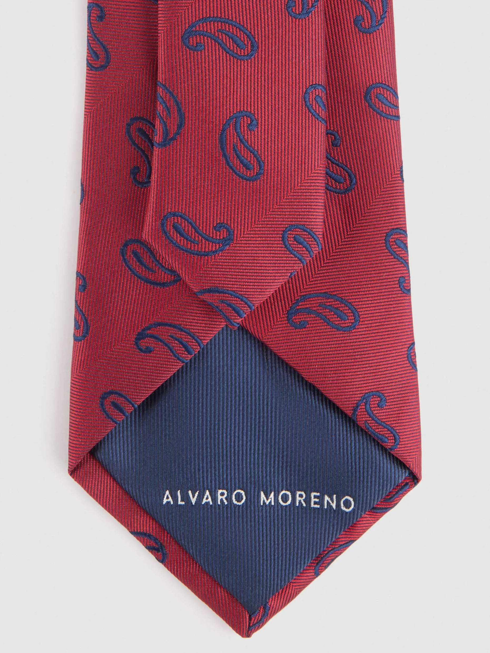 Cravatta Jacquard MF di Alvaro Moreno | Tessuto Artistico per Look Elegante