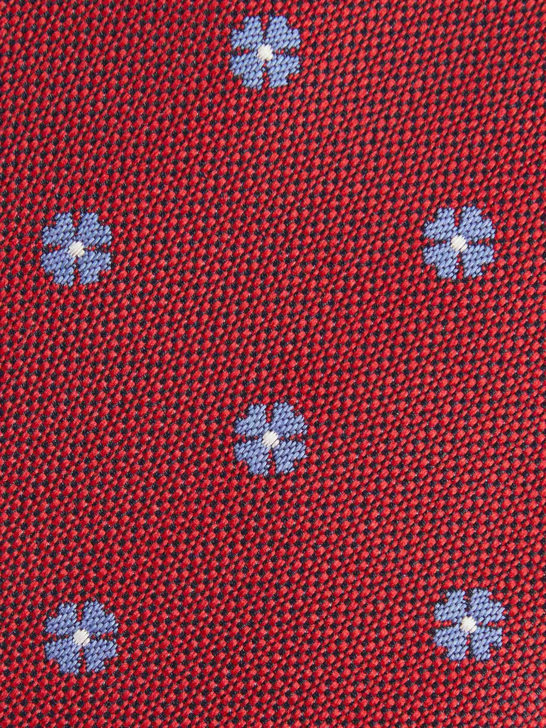 Cravatta Jacquard Motivo Floreale in Tessuto Pregiato | Collezione Uomo Elegante by Boutique Alvaro Moreno