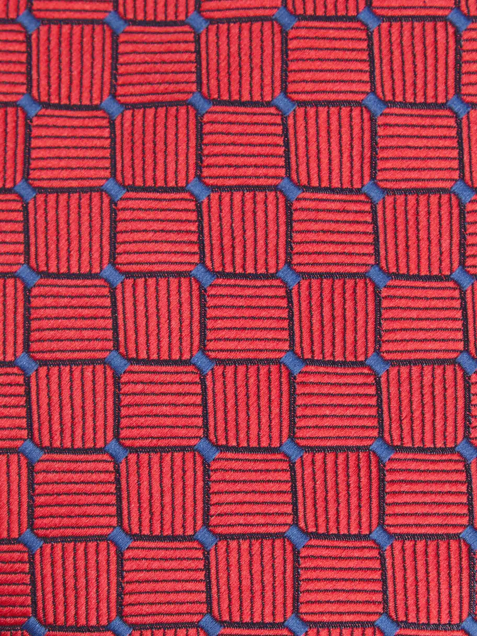 Cravatta Jacquard MF con Motivi Classici - Design Unico di Alvaro Moreno, Collezione Esclusiva