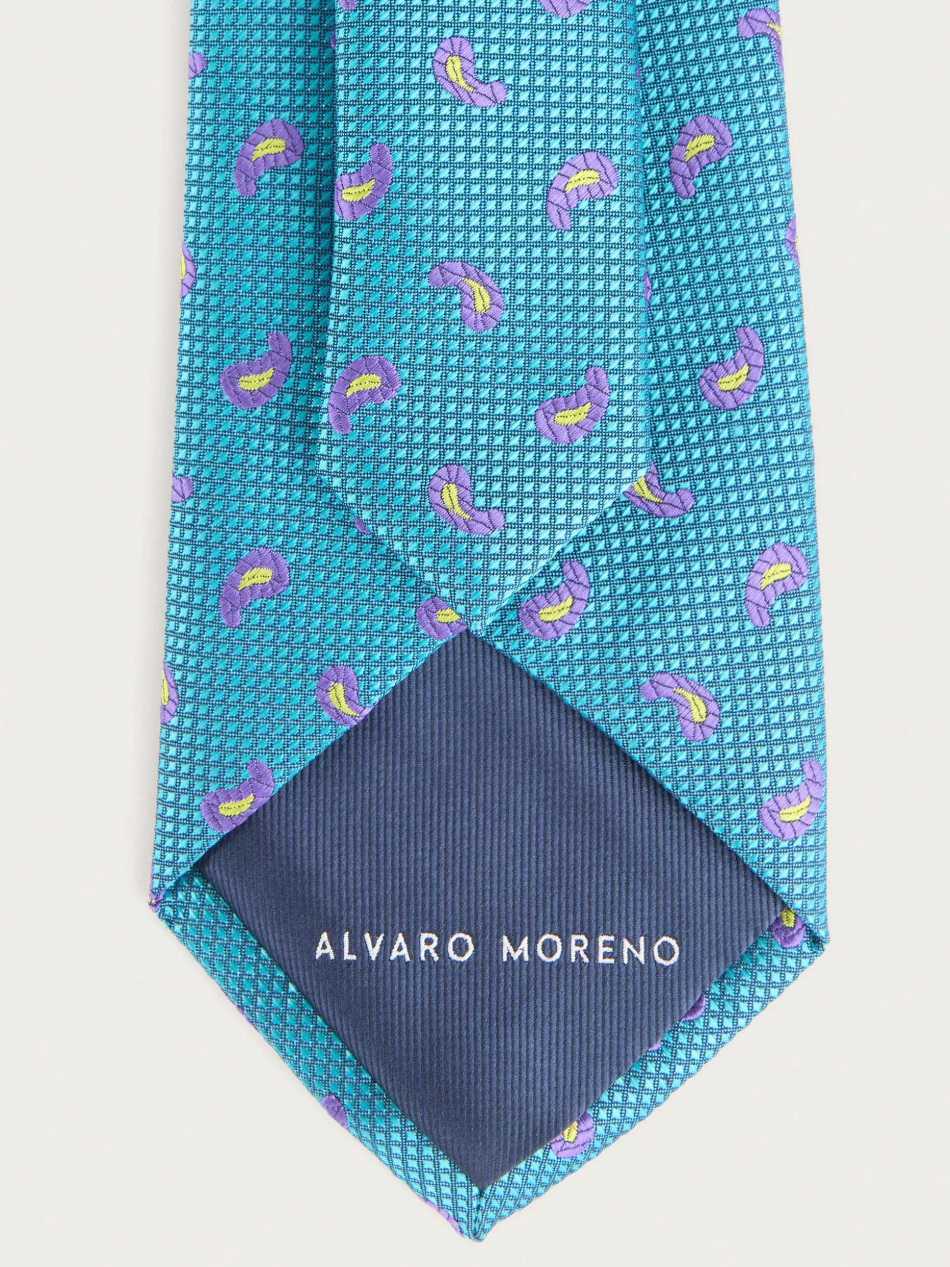 Cravatta Elegante Alvaro Moreno in Tessuto Jacquard | Design Artigianale Uomo | Promozione Estiva MF