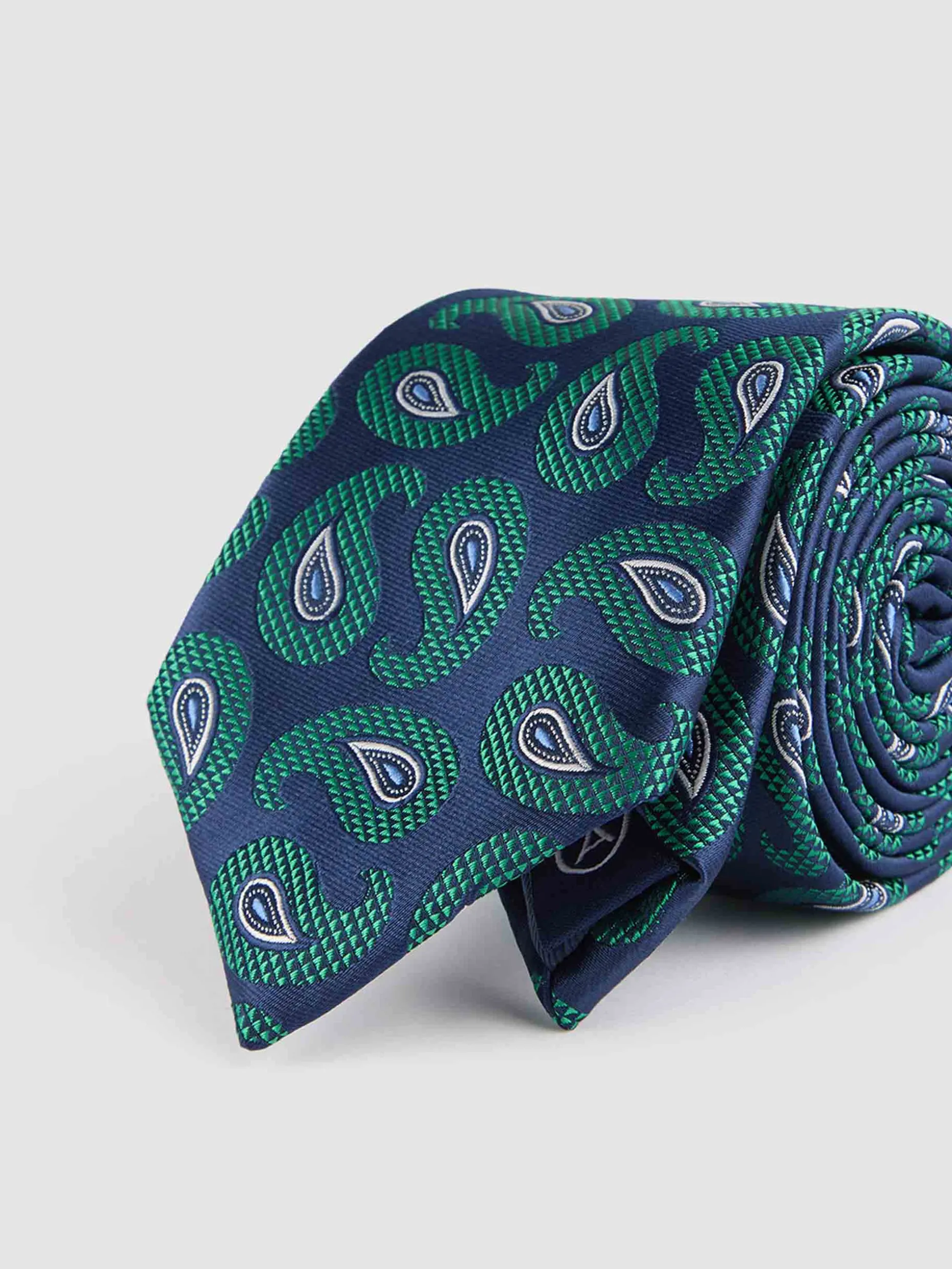 Cravatta Elegante in Jacquard con Motivo Floreale - Edizione Limitata Alvaro Moreno - Acquista Ora con Sconto Esclusivo