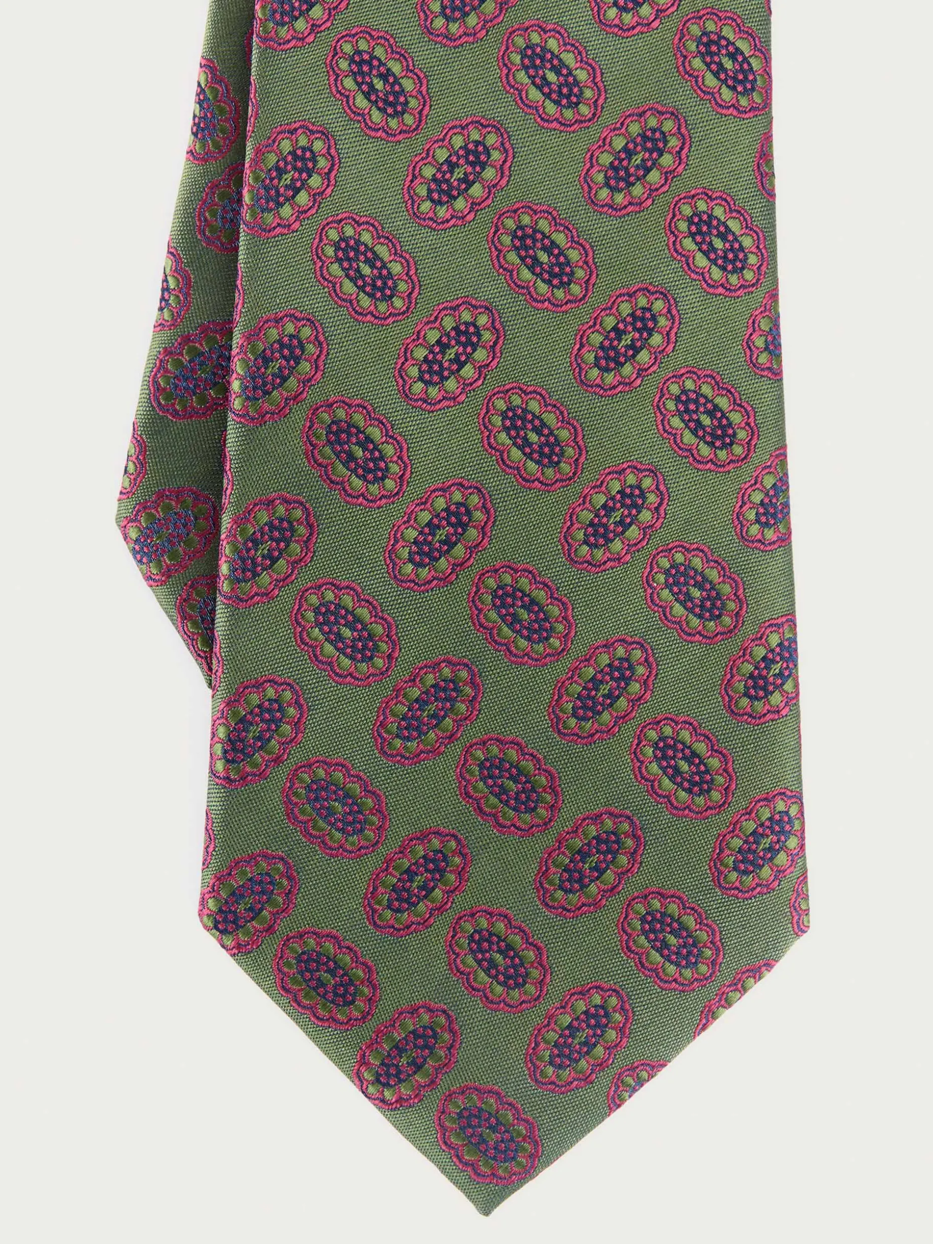 Cravatta Elegante in Jacquard MF - Stile Classico per Uomo | Tessuto Pregiato | Collezione Alvaro Moreno 

（：）