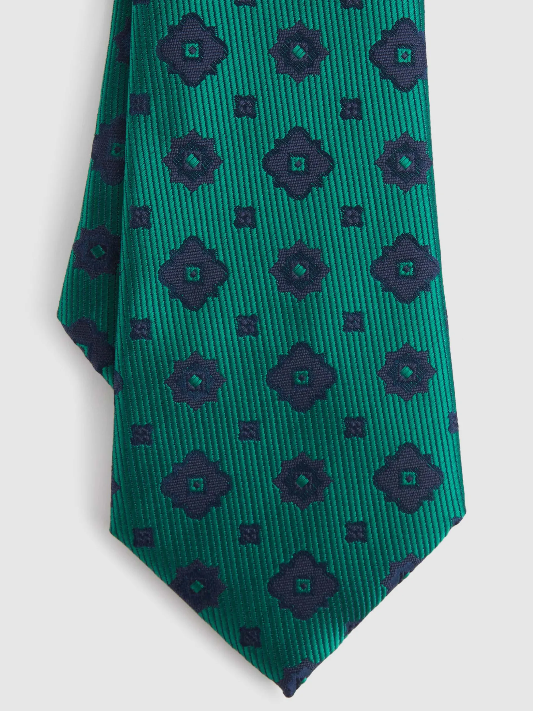 Elegante Cravatta Jacquard MF in Tessuto Artigianale - Design Esclusivo Álvaro Moreno per Stile Estivo