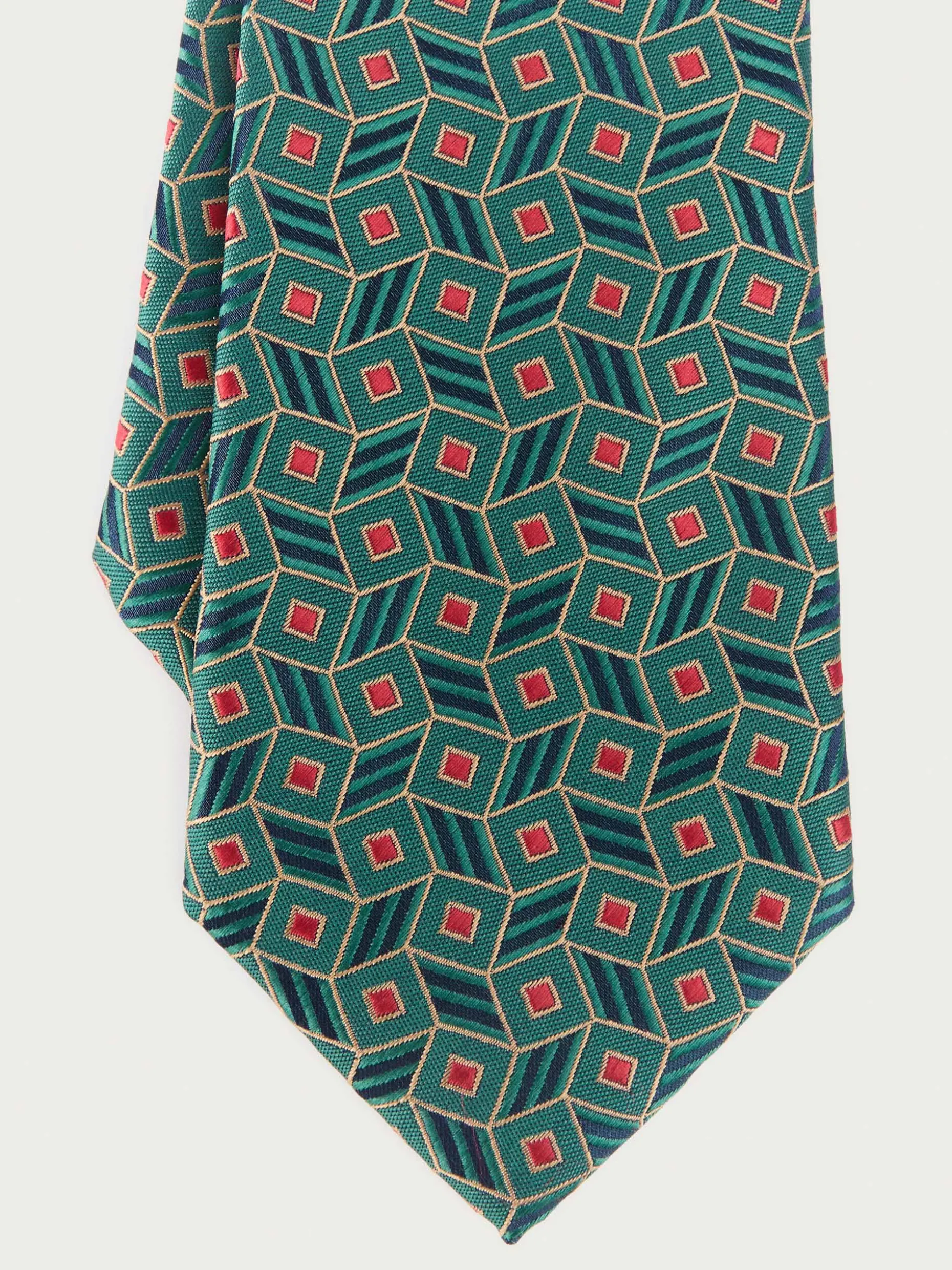 Cravatta Jacquard MF di Álvaro Moreno - Eleganza senza tempo, Design Esclusivo in Seta, Top Vendite Stagione