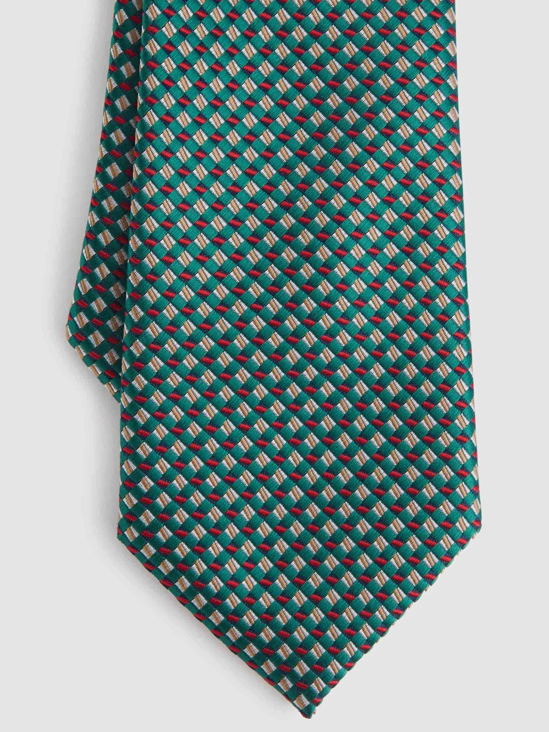 Cravatta Jacquard MF in Seta Premium - Design Esclusivo Alvaro Moreno | Collezione Digitale