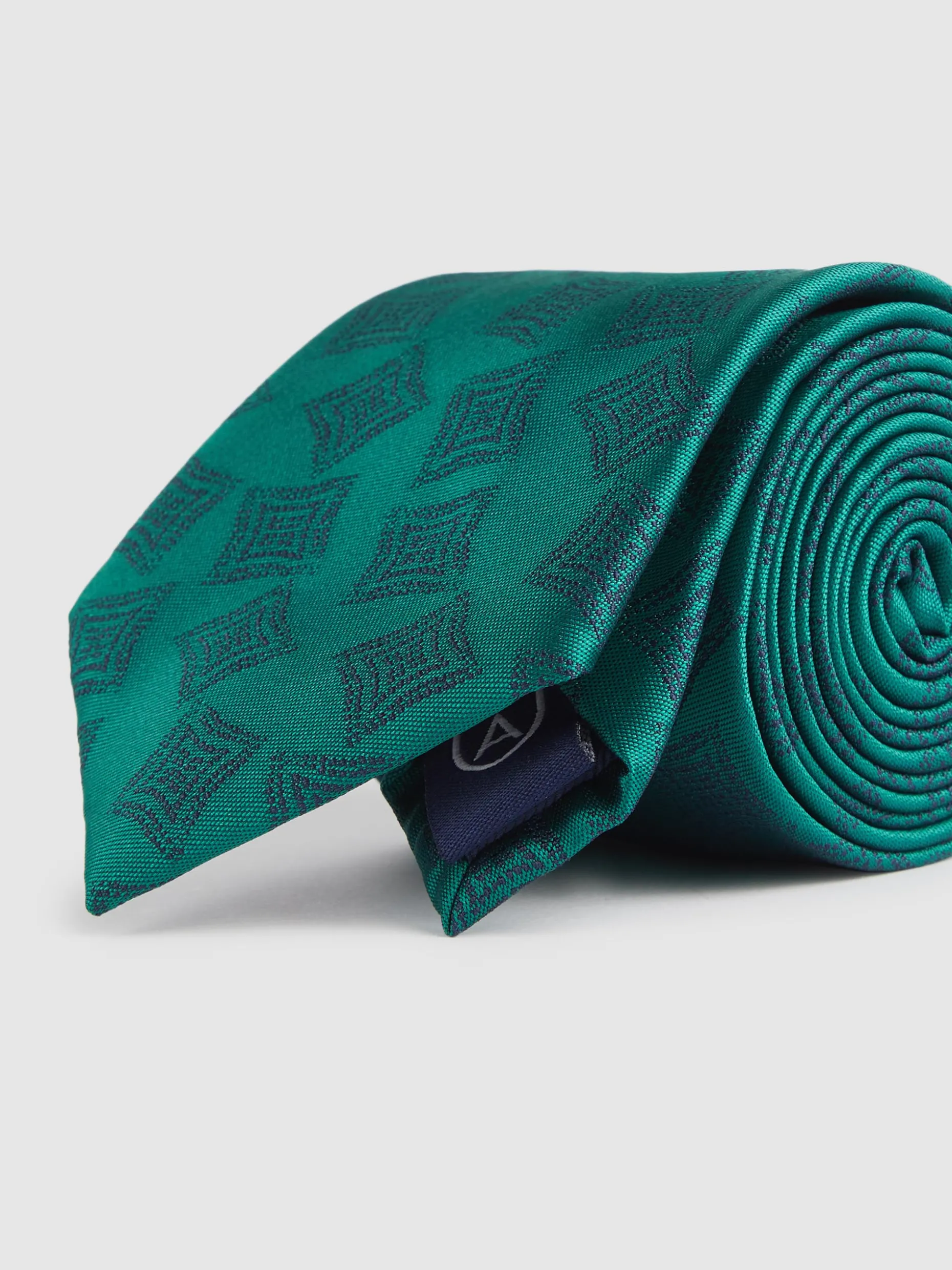 Cravatta Jacquard Elegante - Collezione Esclusiva Alvaro Moreno con Motivi Artistici