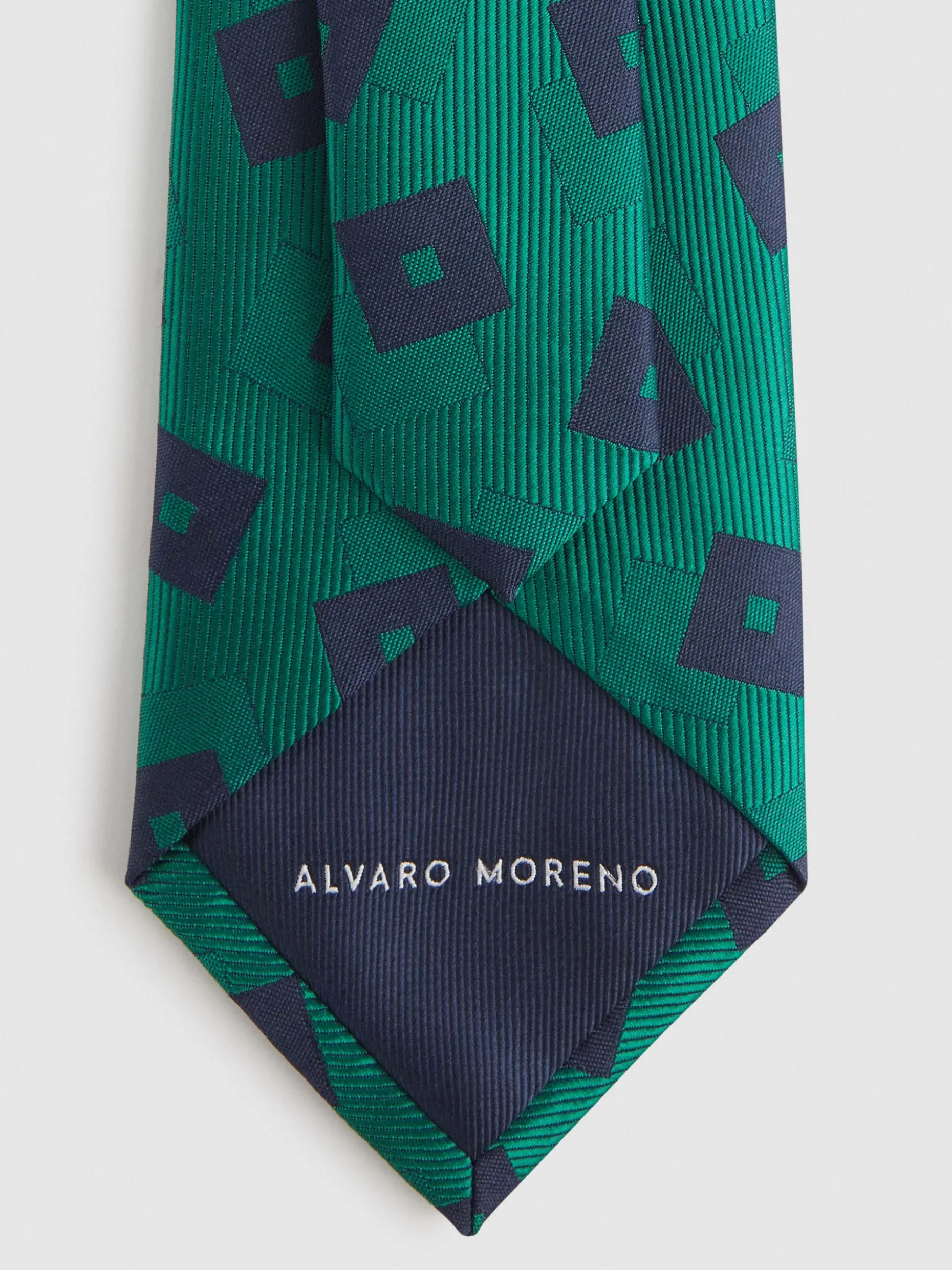 Cravatta Jacquard MF Stile Moderno - Design Esclusivo di Alvaro Moreno, Collezione Autunno 2023