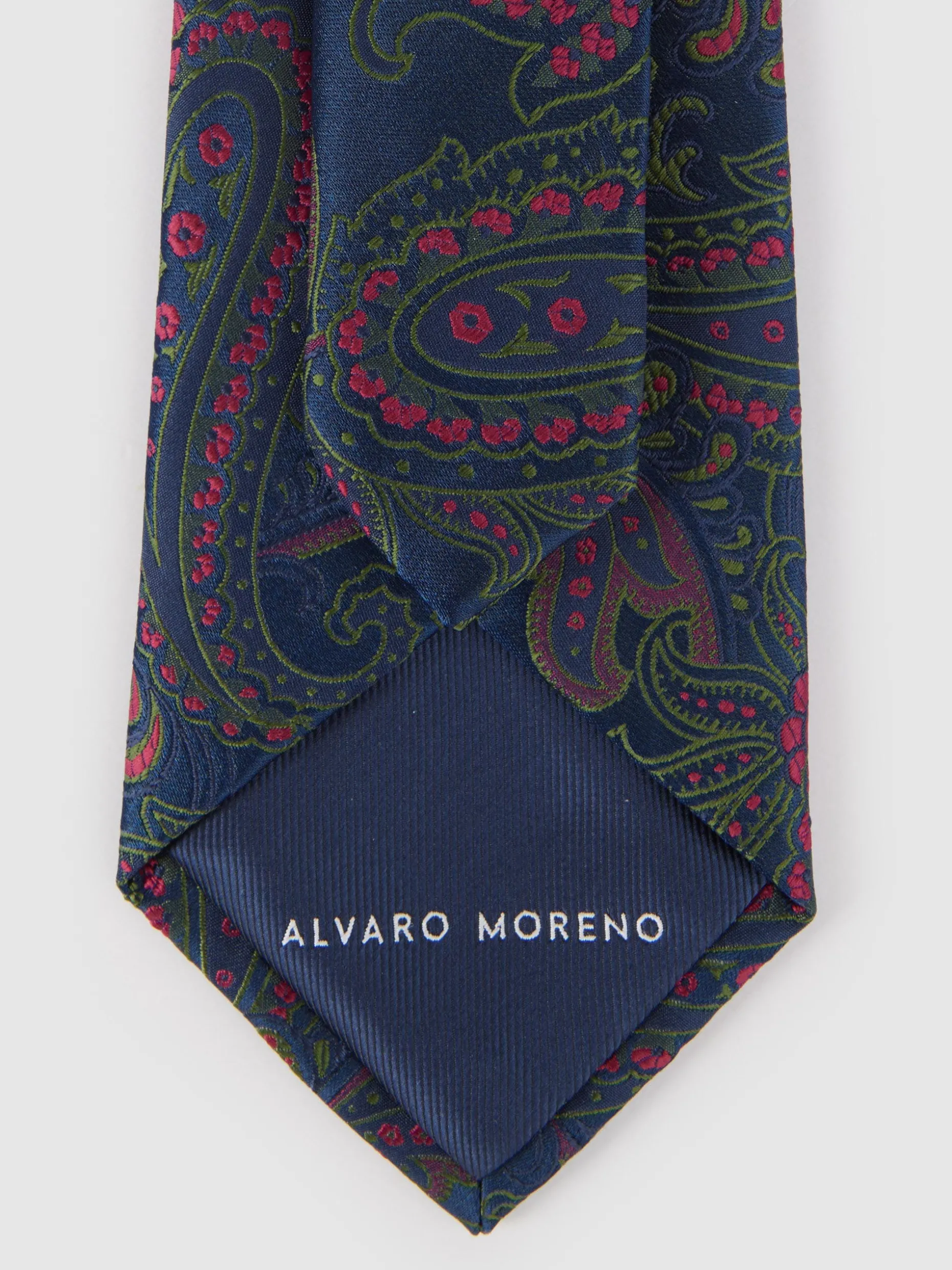 Cravatta Jacquard MF Alvaro Moreno - Edizione Speciale in Tessuto Pregiato con Design Artigianale