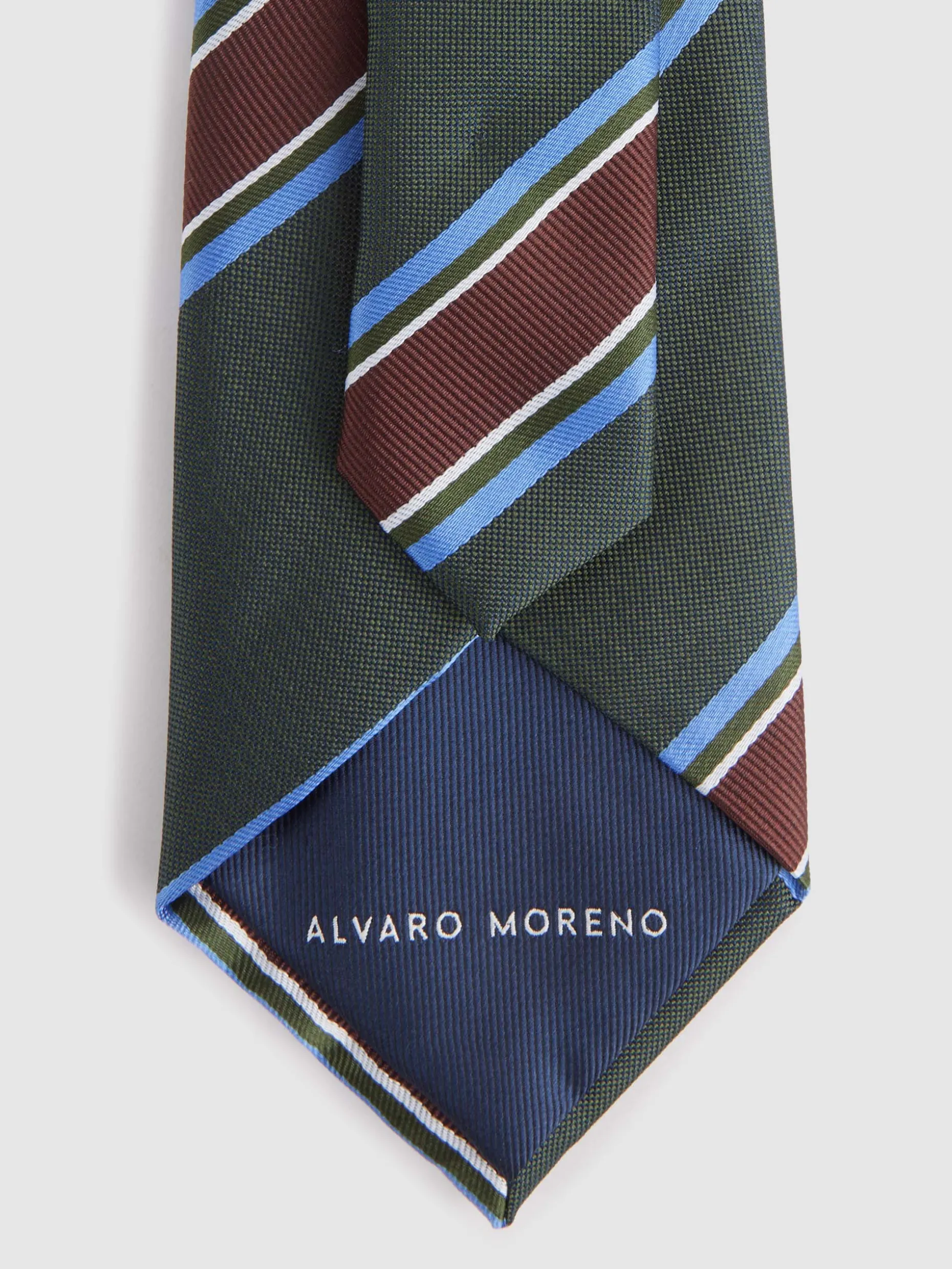Cravatta Elegante con Motivo Jacquard - Stile Alvaro Moreno in Offerta Esclusiva