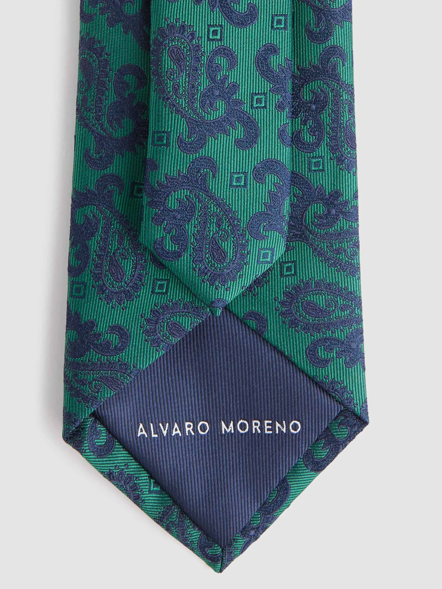 Cravatta Jacquard Elegante Firma Alvaro Moreno - Tessuto Premium, Stile Unico | Offerta Imperdibile Collezione Autunno/Inverno