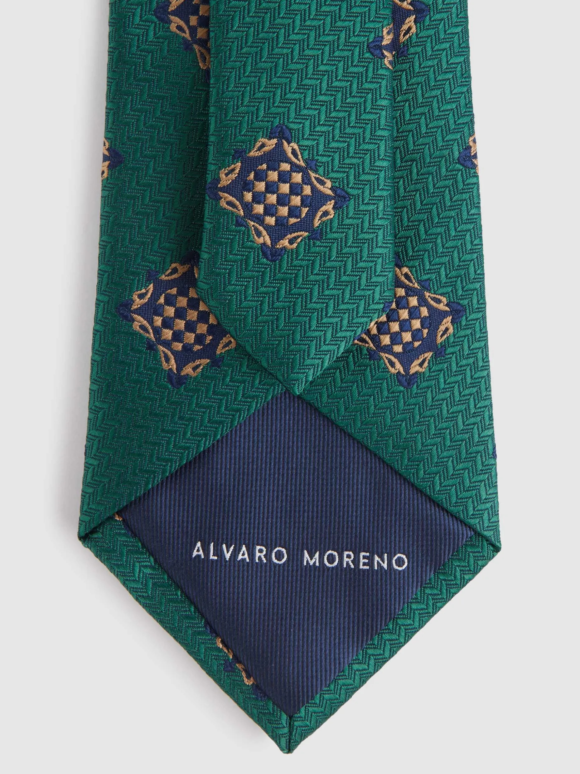 Cravatta Jacquard Elegante Uomo - Design Esclusivo Alvaro Moreno | Tessuto Premium - Offerta Lampo Imperdibile