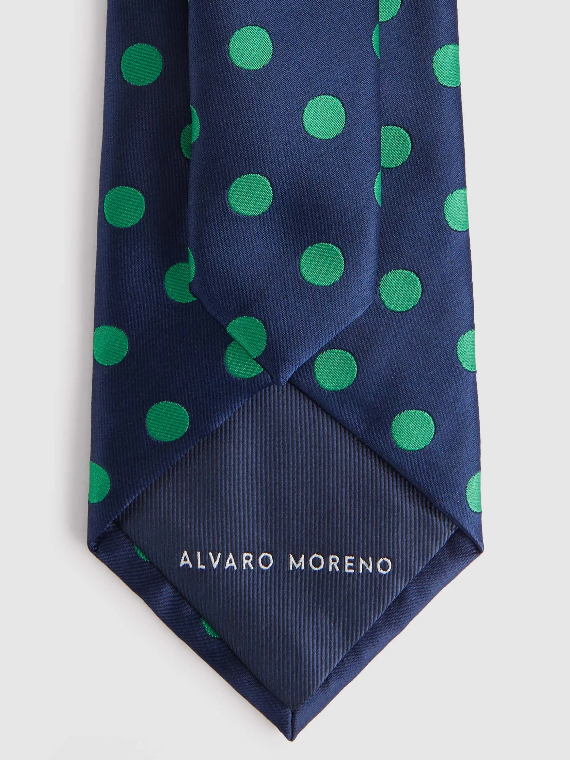 Cravatta Jacquard Elegante Uomo - Design Classico Alvaro Moreno, Tessuto Pregiato