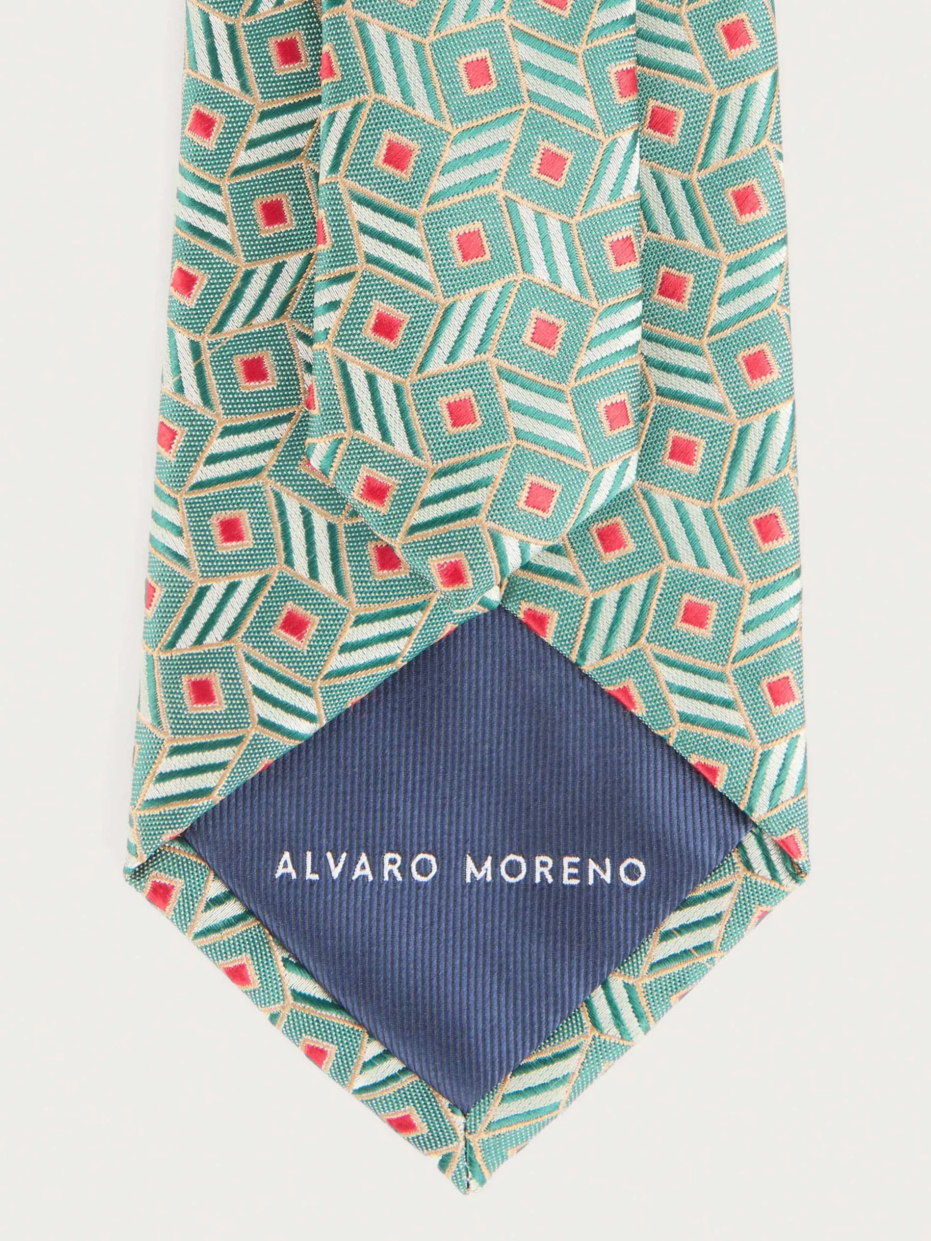 Cravatta Jacquard Elegante MF - Design Esclusivo di Alvaro Moreno, Nuova Linea 2024