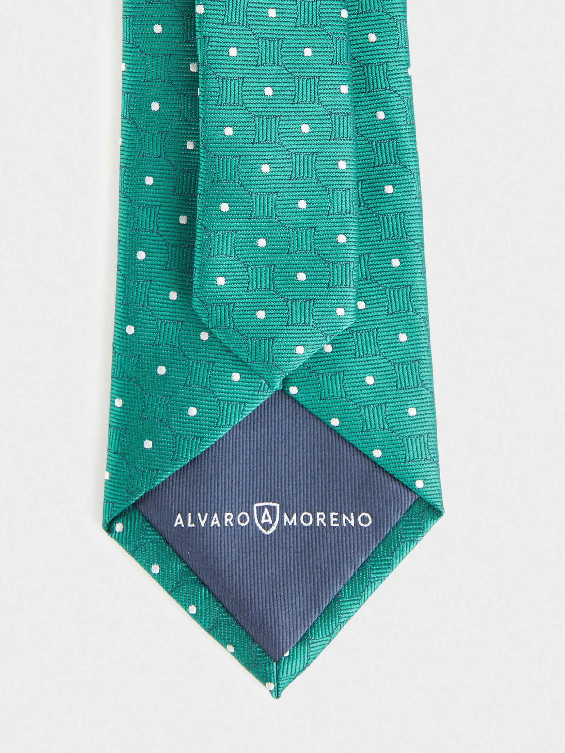 Cravatta Jacquard Elegante - Collezione Alvaro Moreno, Qualità Premium a Prezzo Contenuto