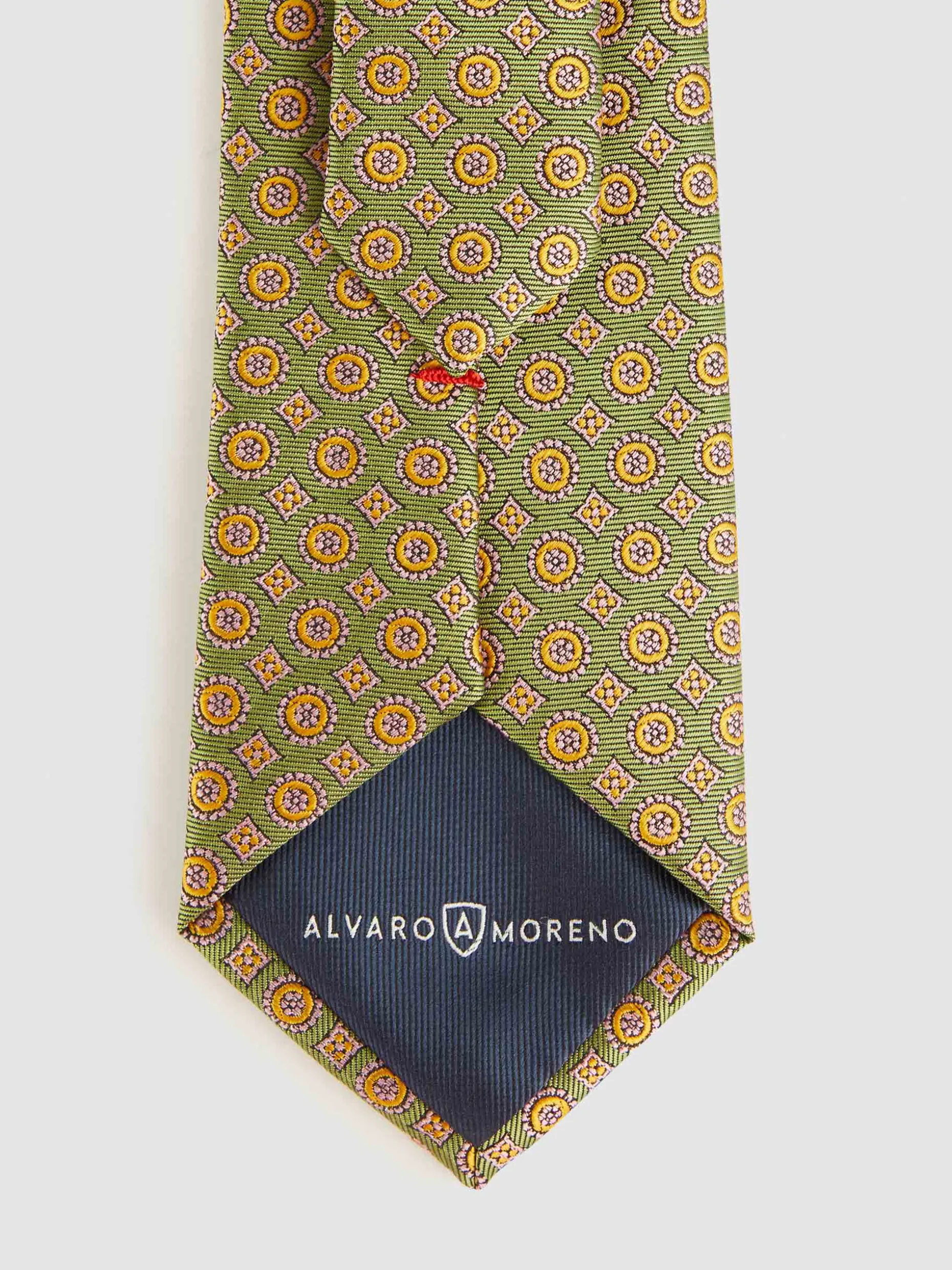Cravatta Jacquard Elegante in Seta - Design Esclusivo Alvaro Moreno | Edizione Limitata Autunno 2023