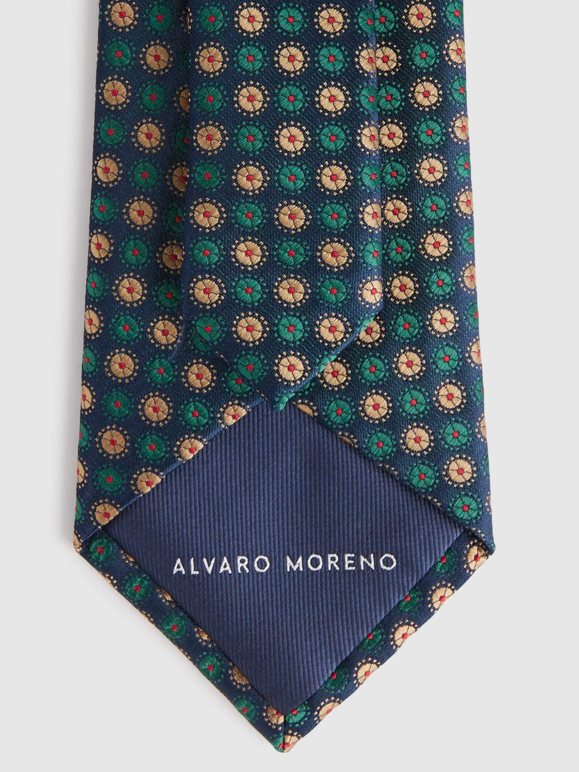 Cravatta Jacquard Elegante in Seta MF - Design Esclusivo da Alvaro Moreno Outlet Ufficiale