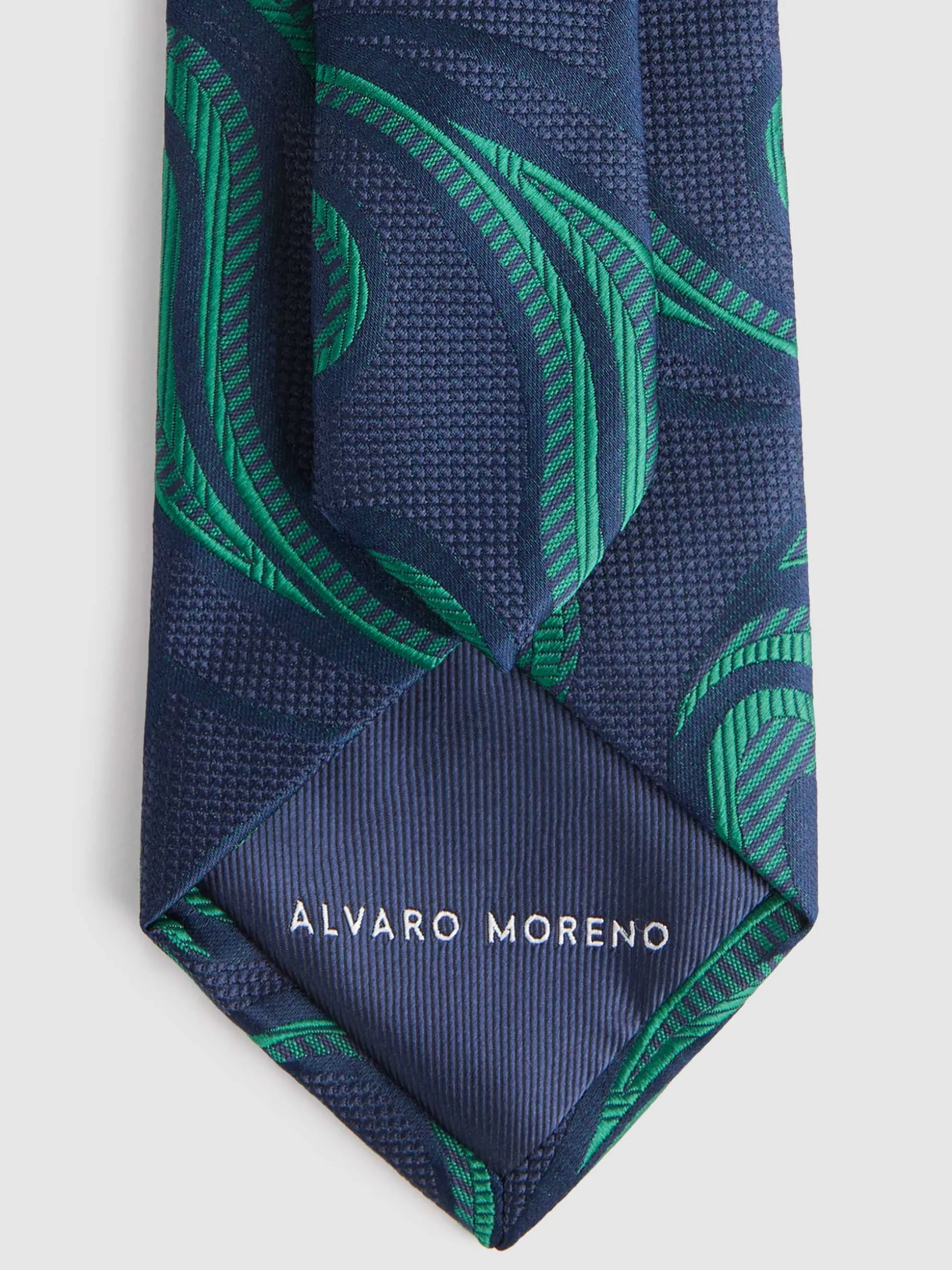 Cravatta Jacquard Alvaro Moreno - Tessuto Elegante a Prezzo Accessibile