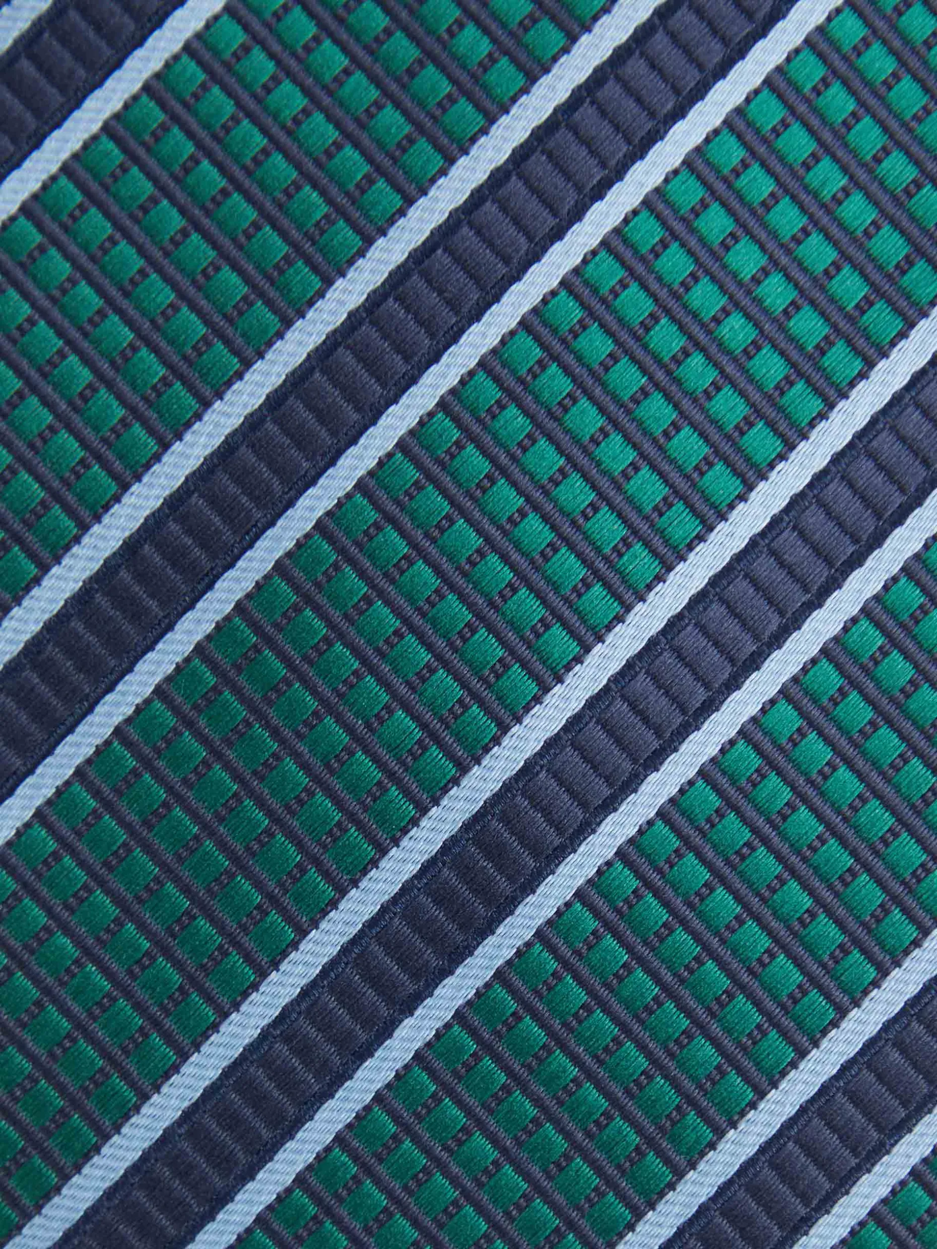 Cravatta Elegante Uomo in Tessuto Jacquard - Design Esclusivo con Motivi Geometrici | Stile Classico Moderno | Collezione Alvaro Moreno
