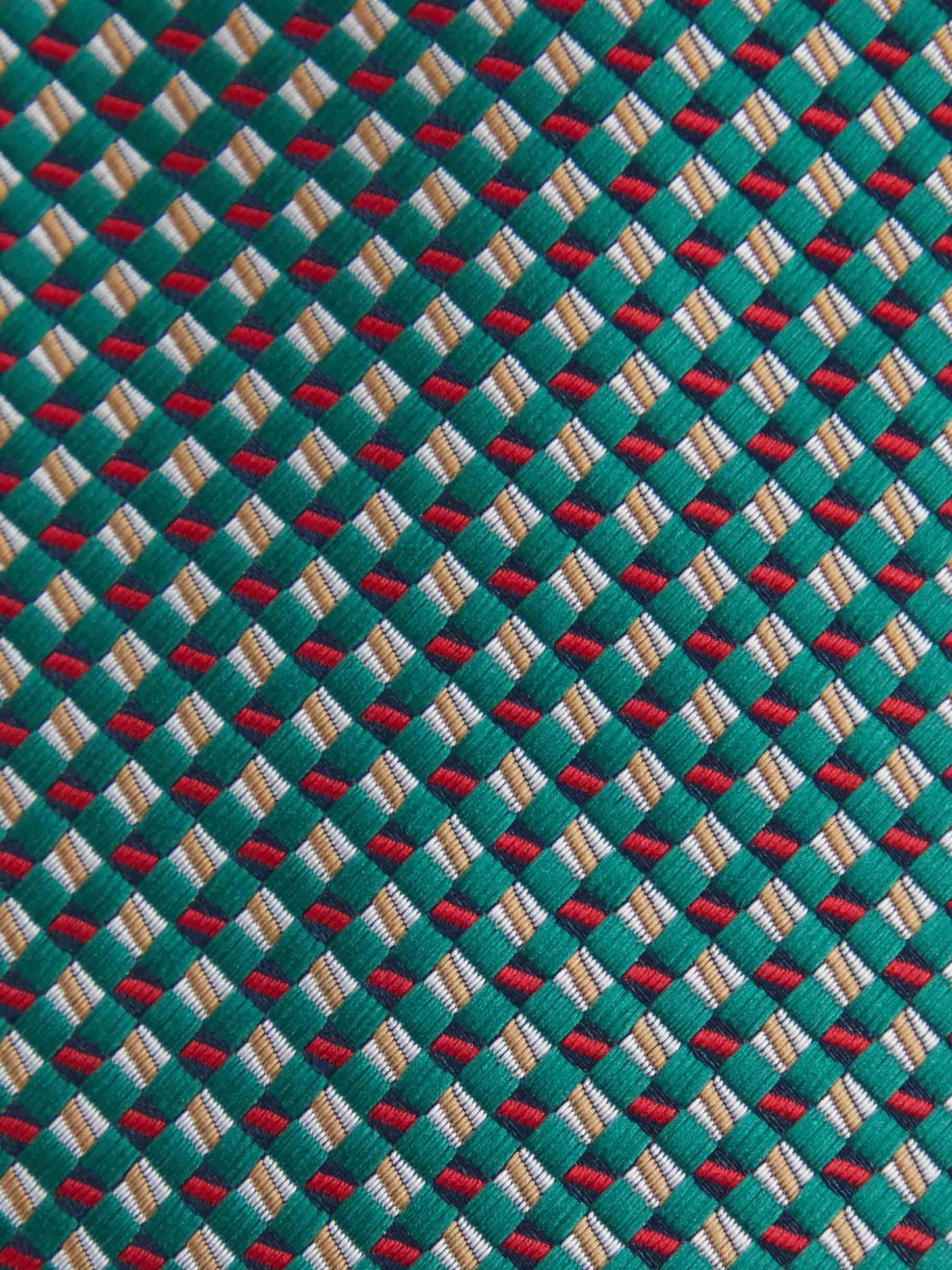 Cravatta Jacquard MF in Seta Premium - Design Esclusivo Alvaro Moreno | Collezione Digitale