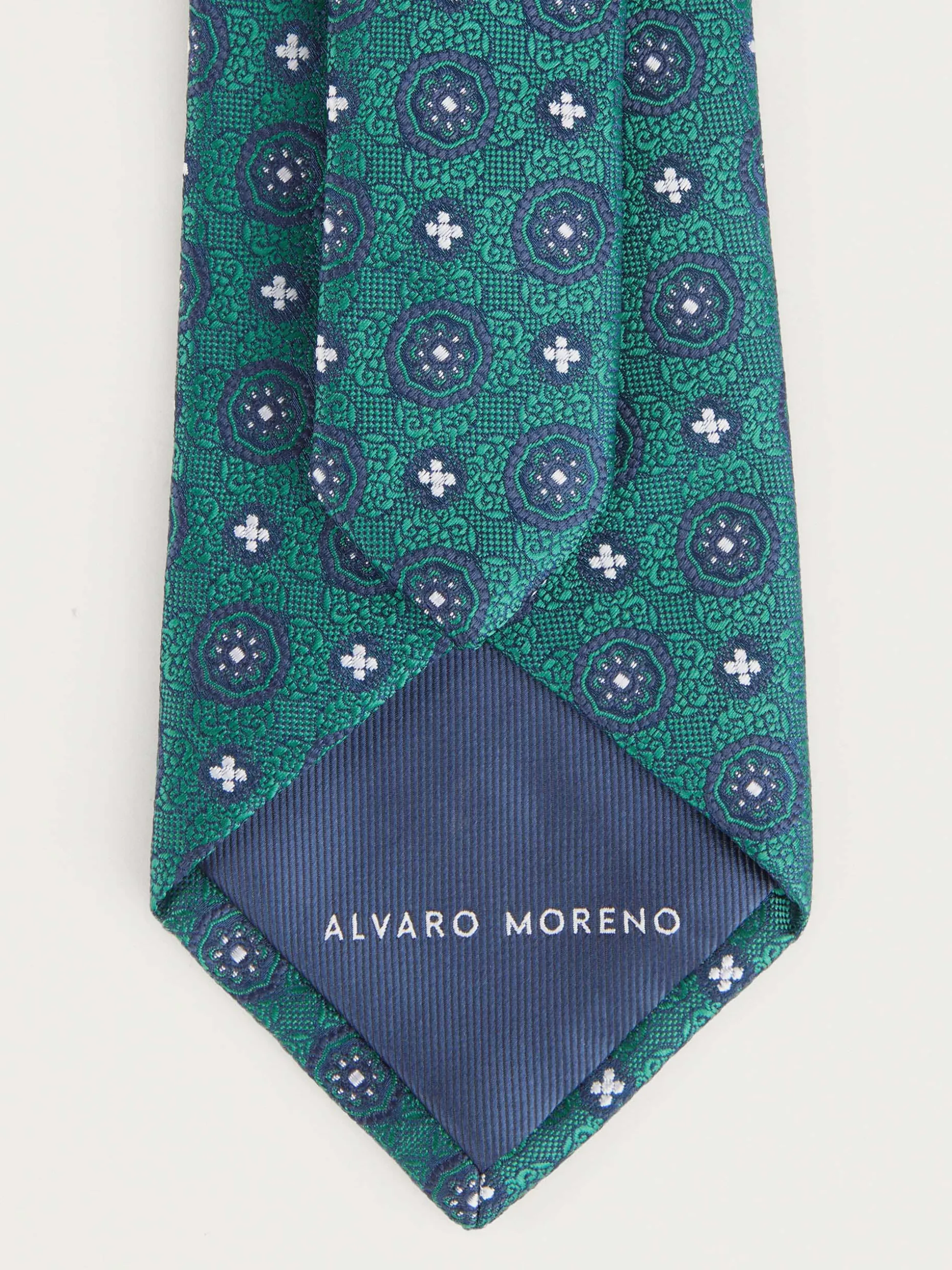 Elegante Cravatta Jacquard MF in Tessuto Pregiato - Design Esclusivo di Alvaro Moreno | Collezione Autunno/Inverno Made in Italy