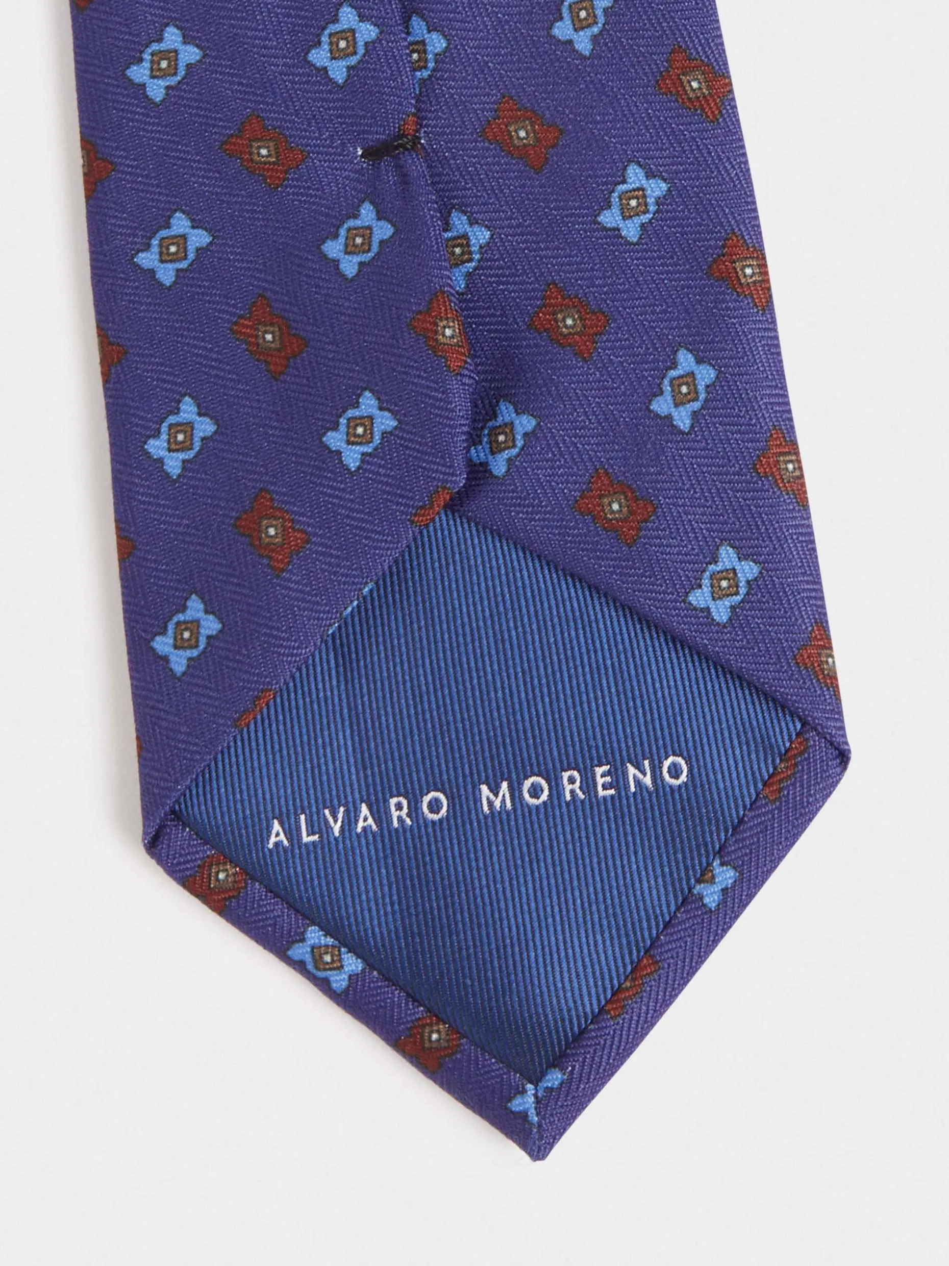 Cravatta Elegante con Stampa Artistica - Design Esclusivo di Alvaro Moreno Collezione Uomo