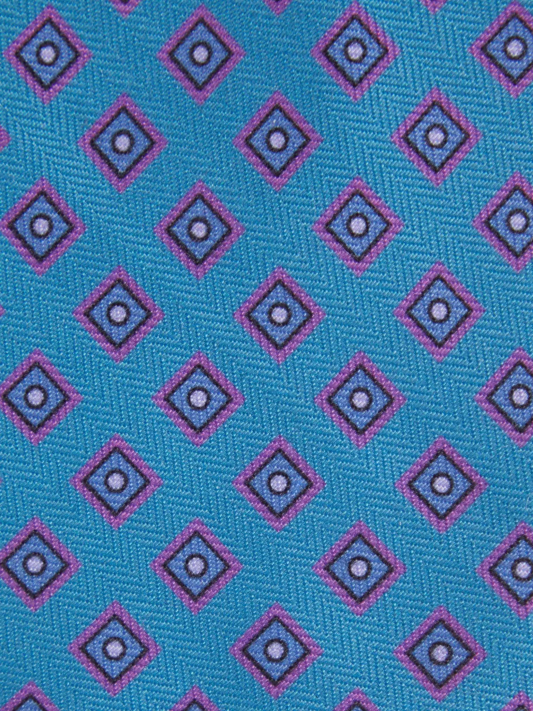 Cravatta Elegante con Stampa Artistica | Collezione Esclusiva Alvaro Moreno
