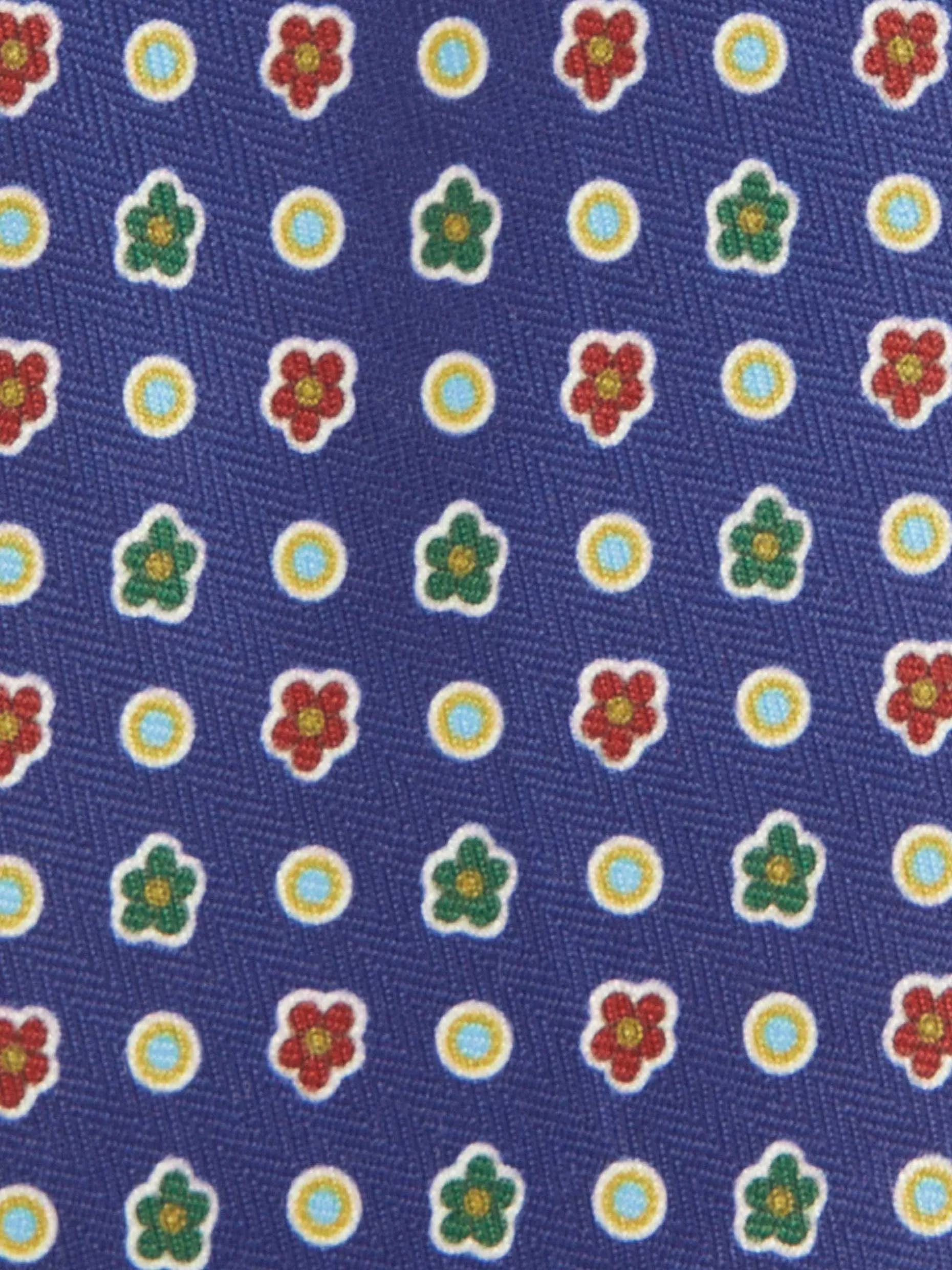 Elegante Cravatta Uomo in Fantasia Floreale - Design Esclusivo by Alvaro Moreno Boutique