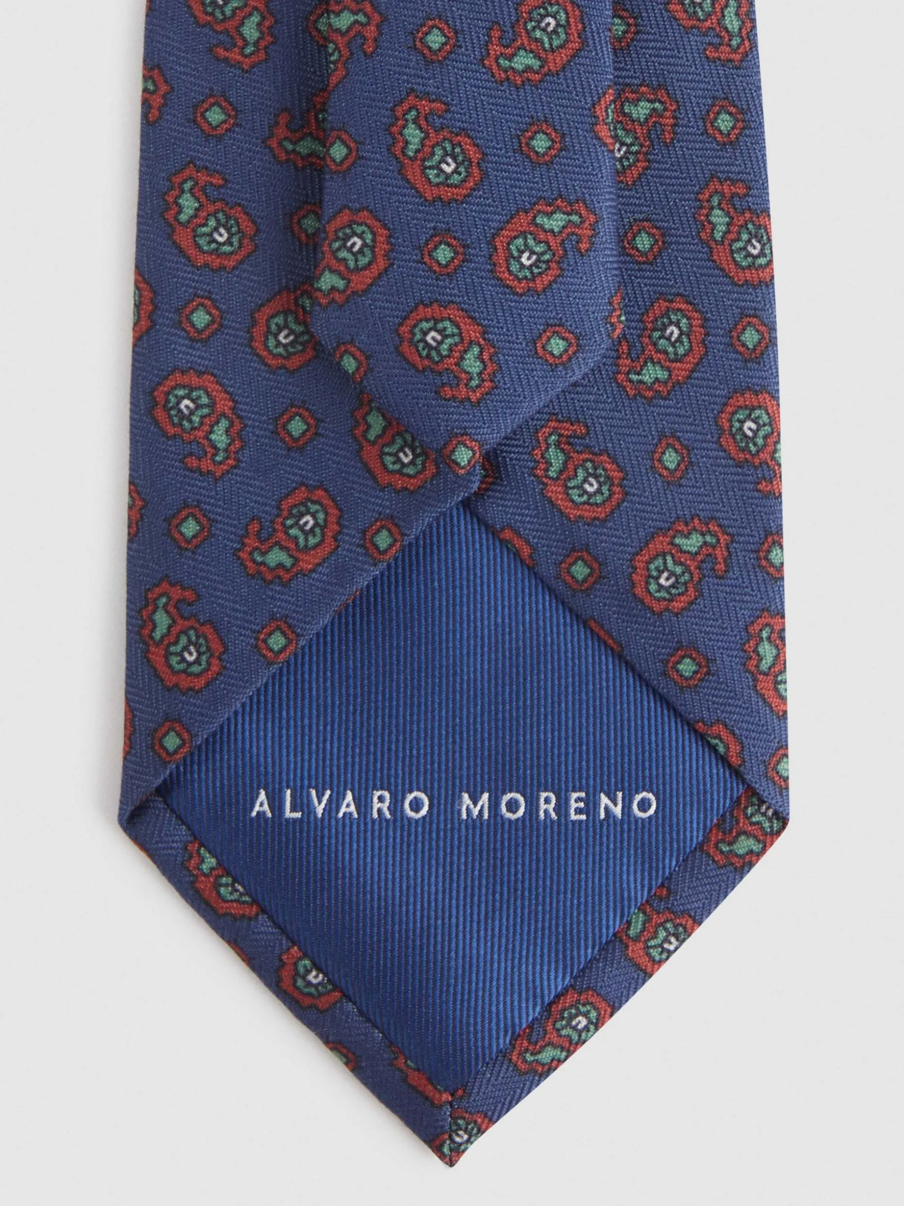 Cravatta Elegante con Stampa Artistica Alvaro Moreno - Collezione Esclusiva Uomo