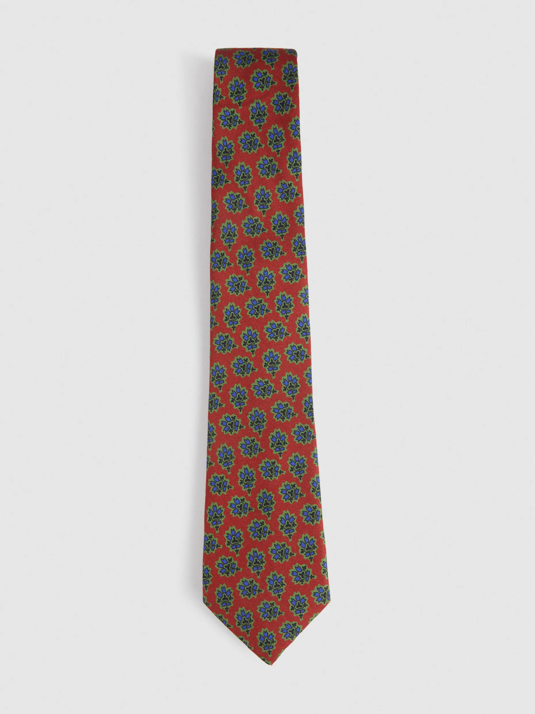 Cravatta Elegante in Seta Stampata - Design Unico di Alvaro Moreno 

(：，，，，，)