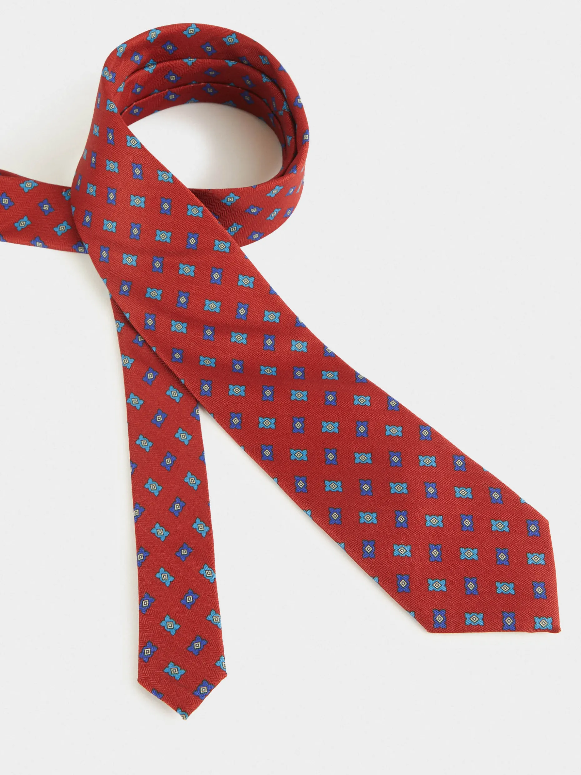 Cravatta Elegante con Stampa Artistica | Design Esclusivo di Alvaro Moreno | Accessorio Moda Uomo