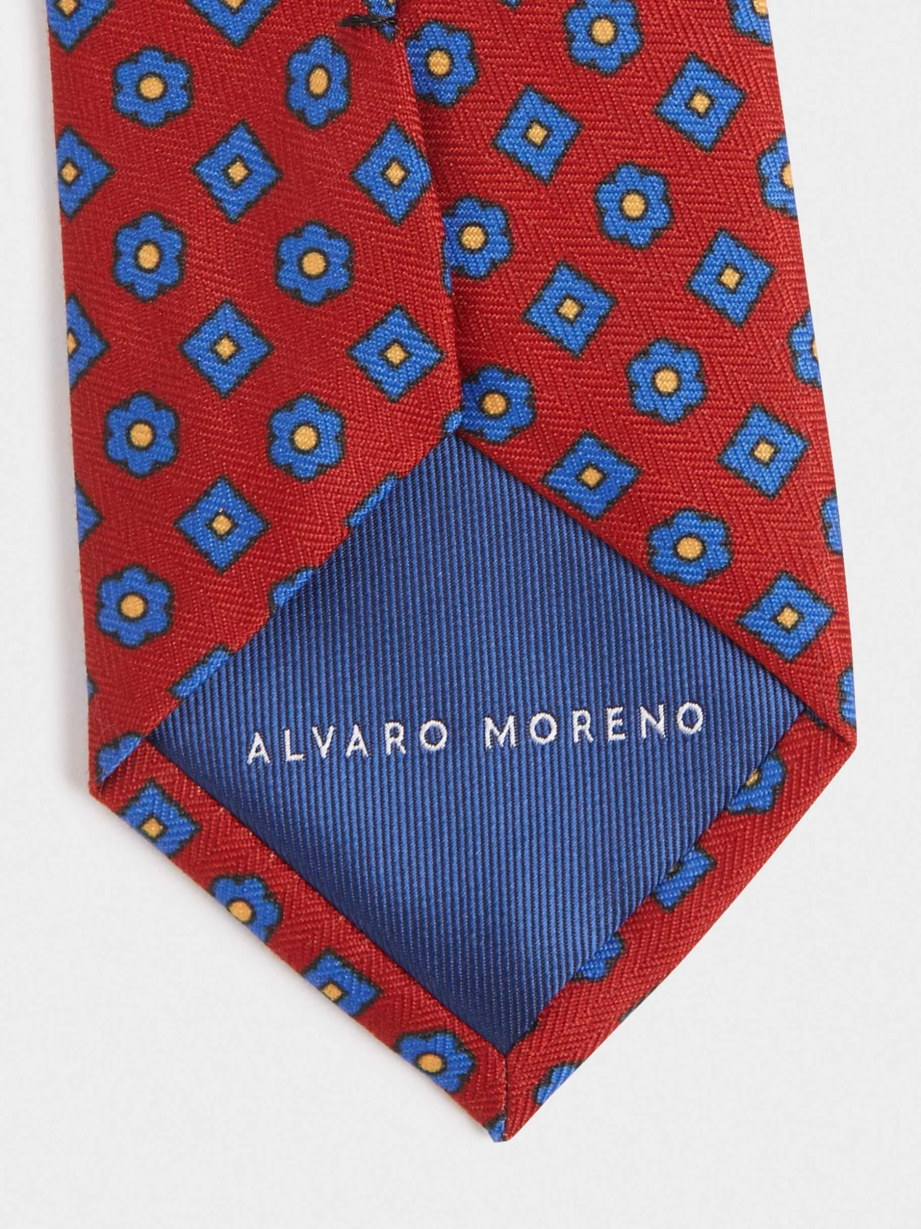 Alvaro Moreno - Cravatta Elegante con Stampa Esclusiva, Dettagli Artigianali di Alta Qualità per Uomo, Design Moderno per Uno Stile Unico