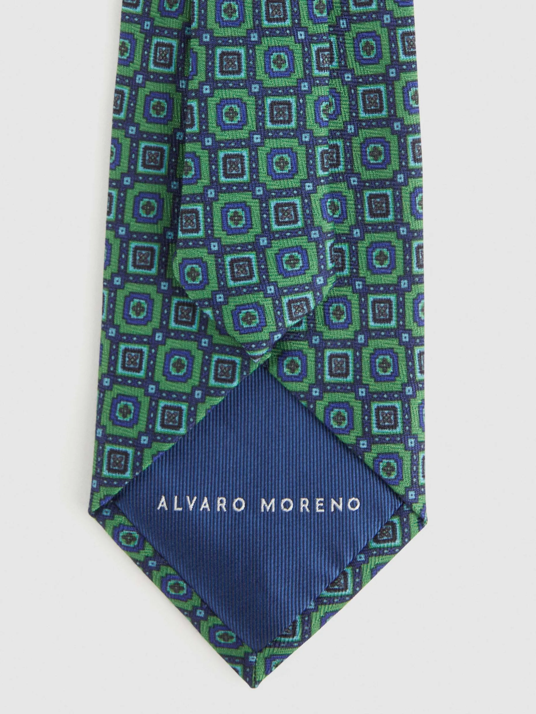 Cravatta Elegante Stampata - Design Esclusivo di Alvaro Moreno per Uomo