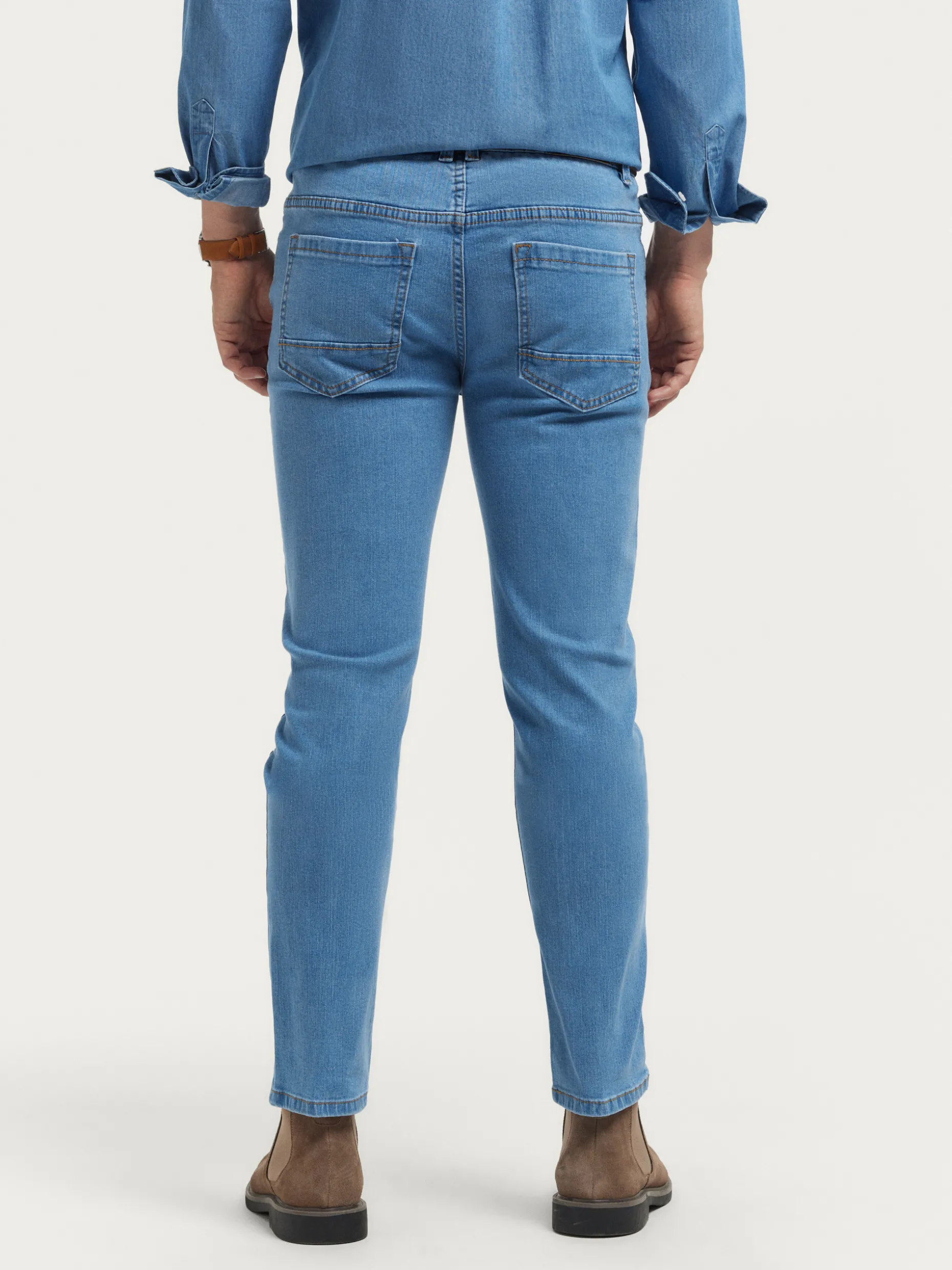 Jeans Classico Pantaloni a Taglio Universale - Collezione Moda Alvaro Moreno