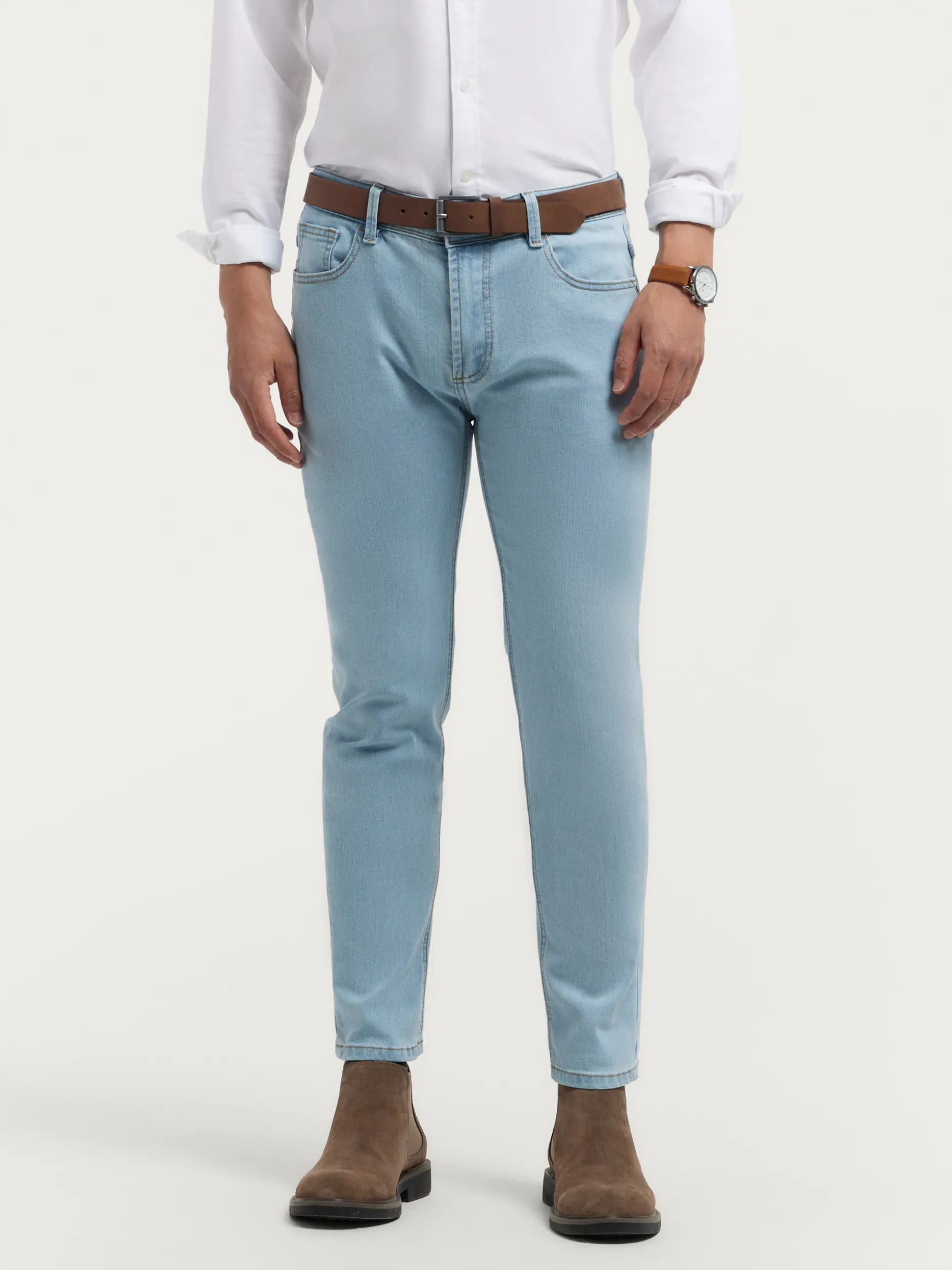 Alvaro Moreno Jeans Classici in Denim - Tessuto Resistente e Confezione Comoda per Stile Senza Tempo