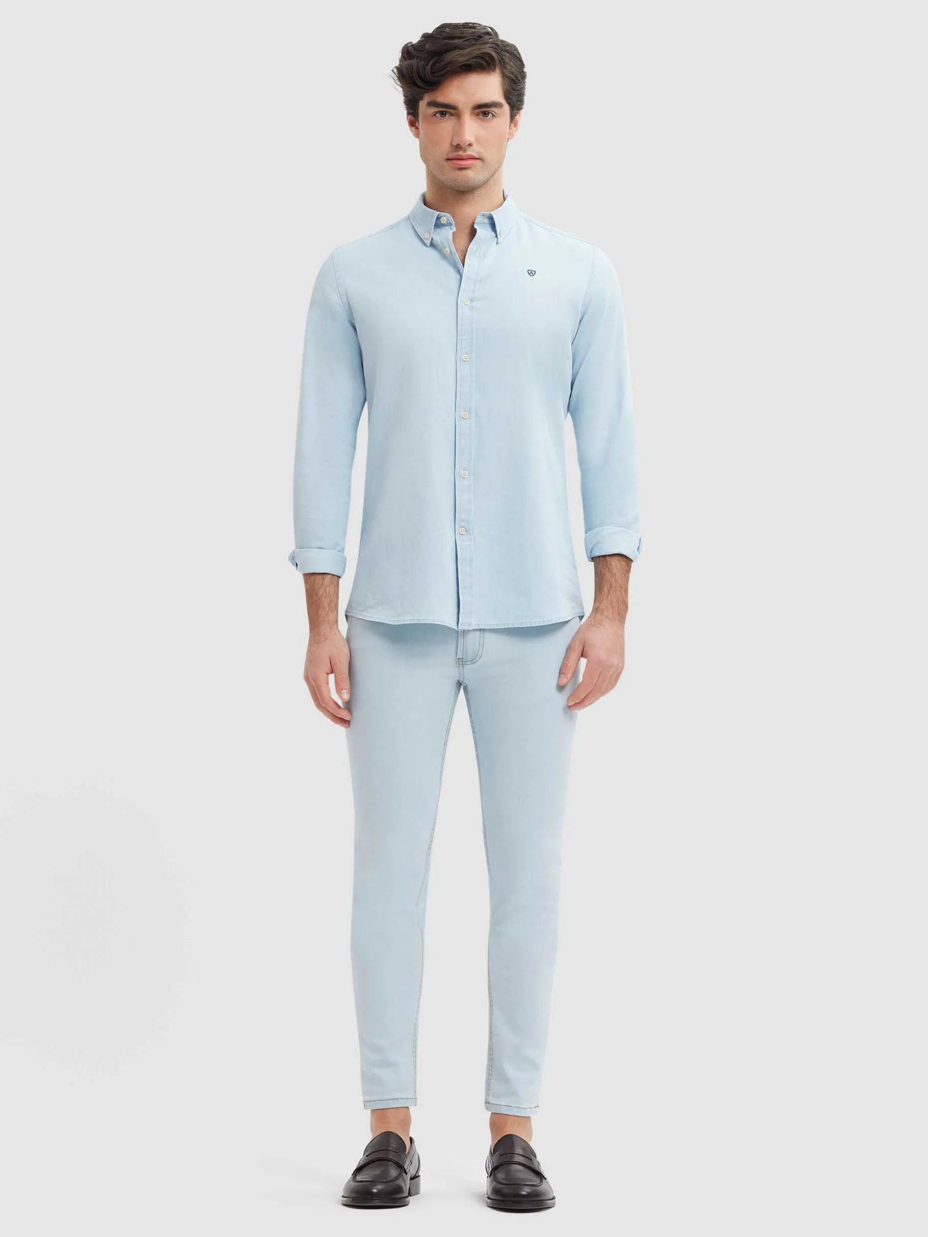 Jeans Slim Ultra Elastici Alvaro Moreno - Taglio Avvolgente in Denim Premium, Disponibili in Outlet con Sconto Esclusivo (Blu Classico, Spedizione Gratis)