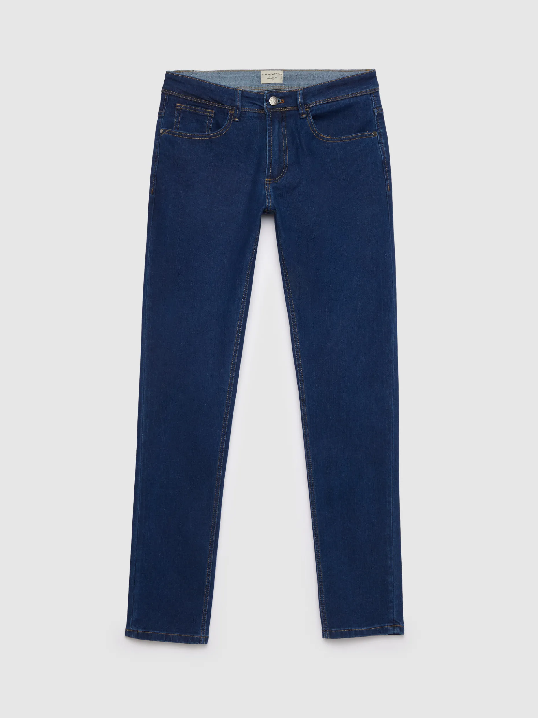 Alvaro Moreno: Jeans Slim Confortevili in Tessuto Denim - Ultimi Pezzi a Prezzi Speciali