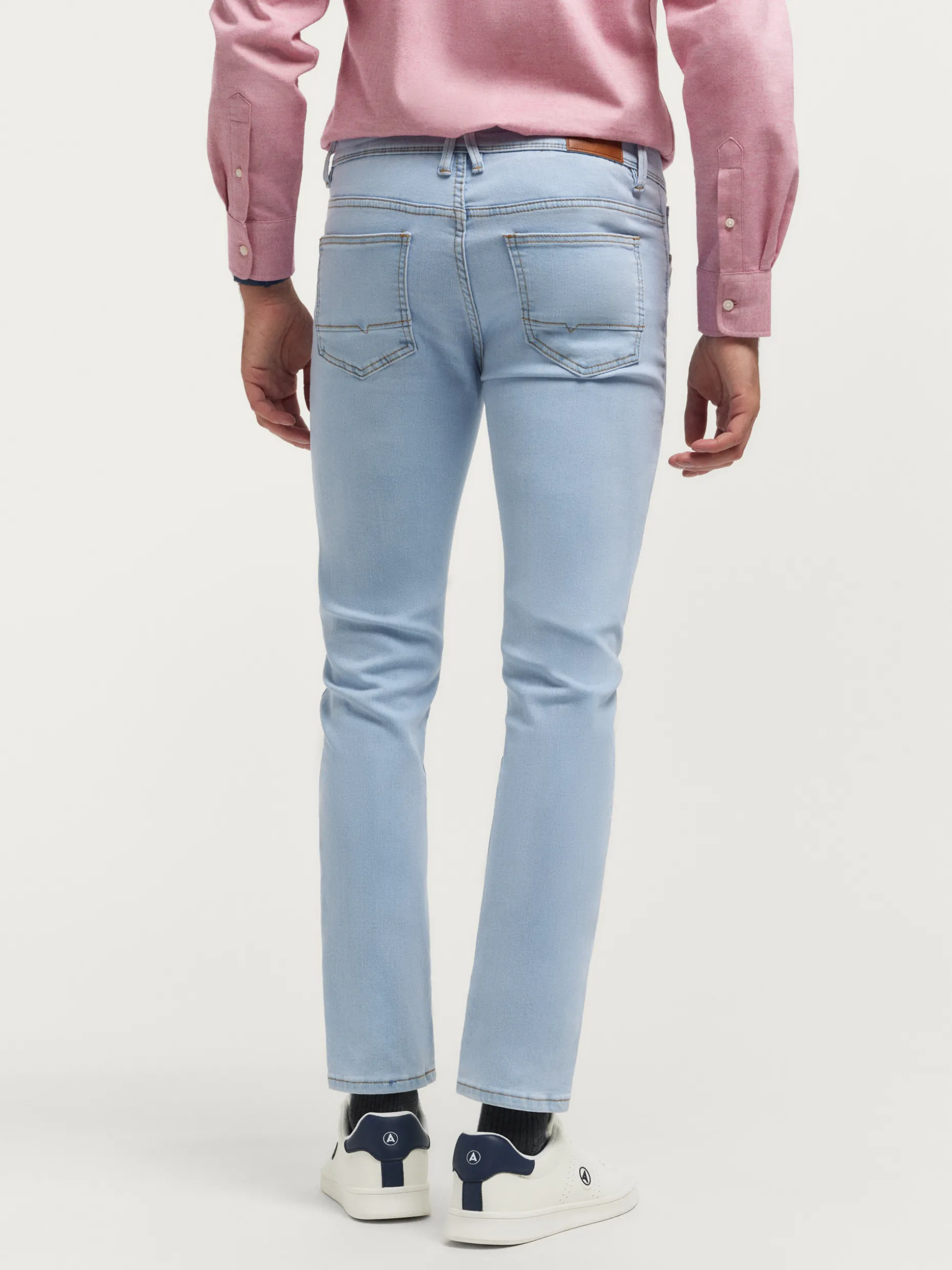 Alvaro Moreno Jeans Slim Uomo - Modello Base Confezione Classica Design Minimalista
