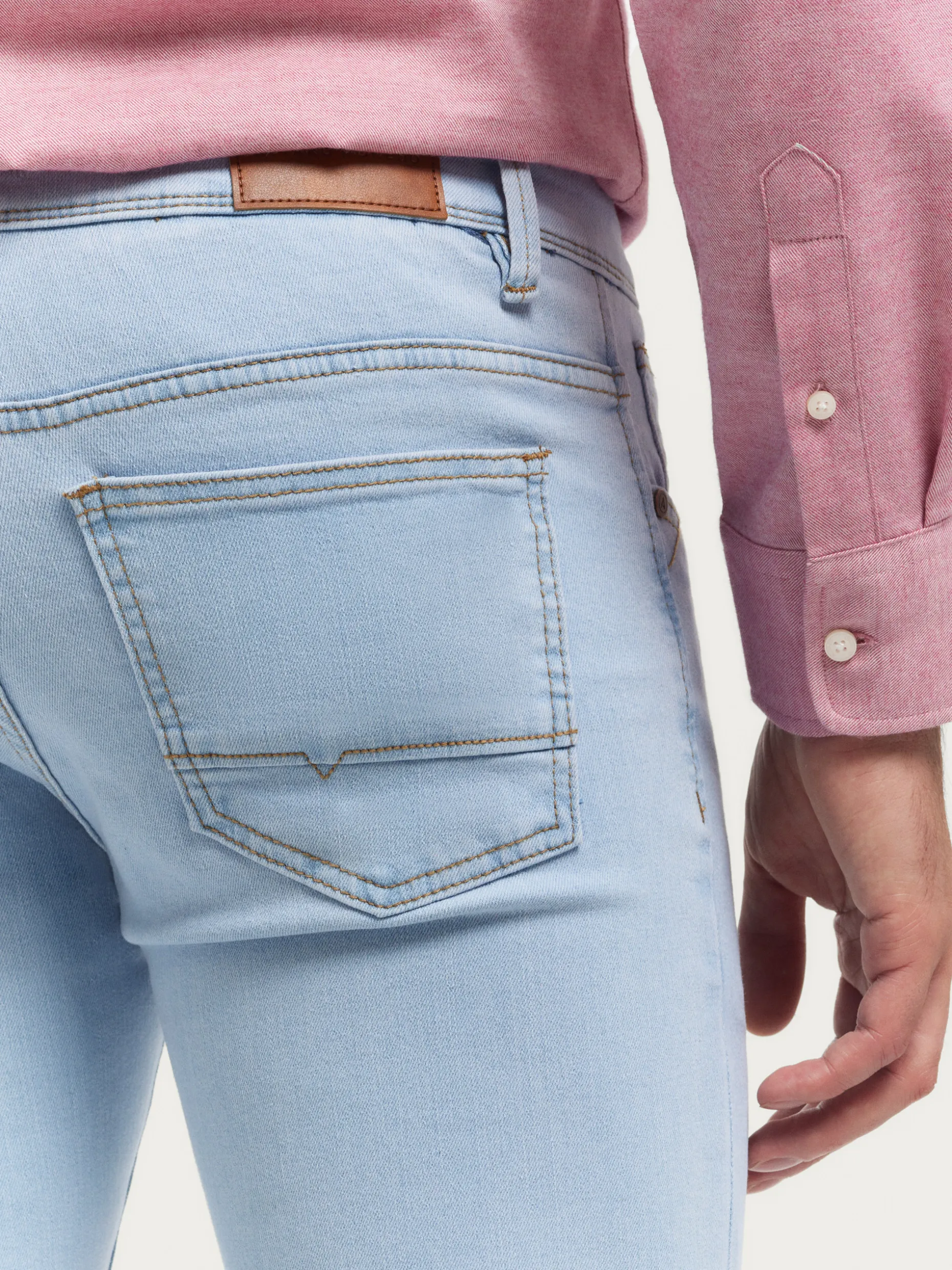 Alvaro Moreno Jeans Slim Uomo - Modello Base Confezione Classica Design Minimalista