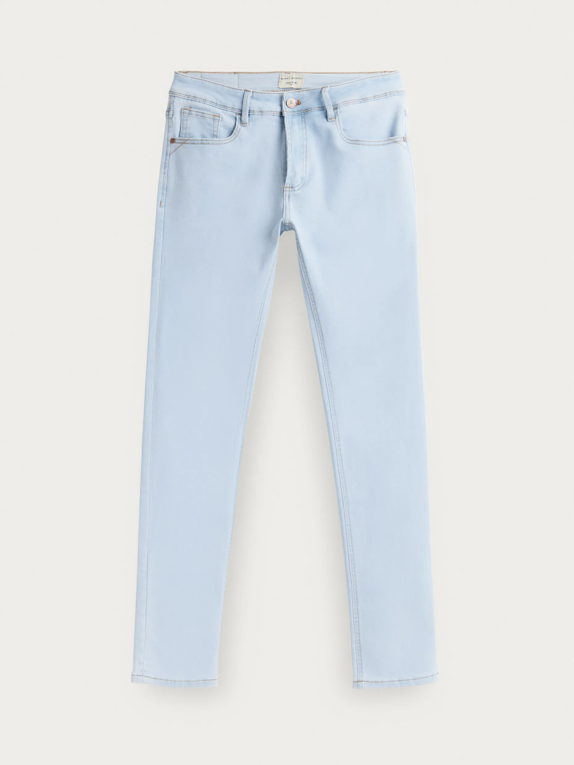 Alvaro Moreno Jeans Slim Uomo - Modello Base Confezione Classica Design Minimalista