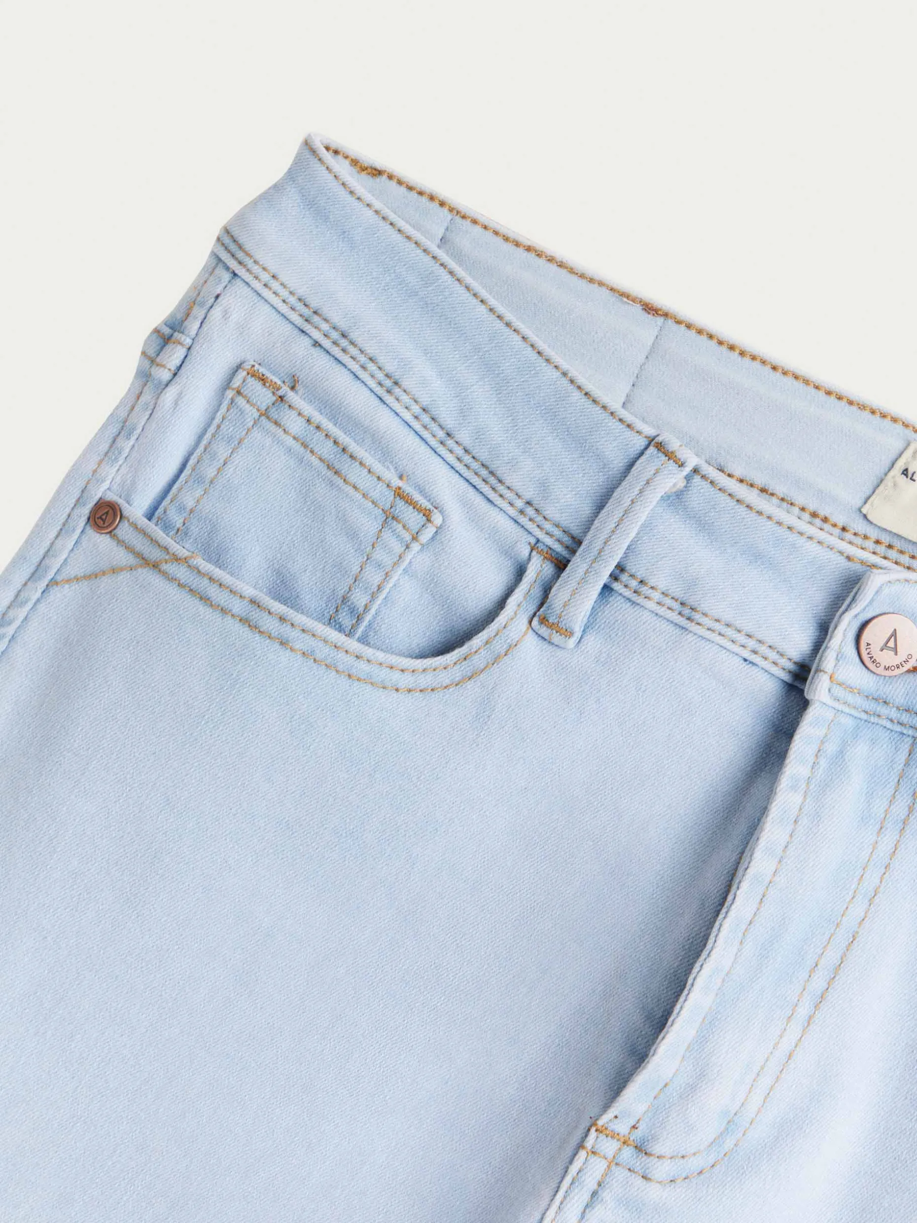Alvaro Moreno Jeans Slim Uomo - Modello Base Confezione Classica Design Minimalista