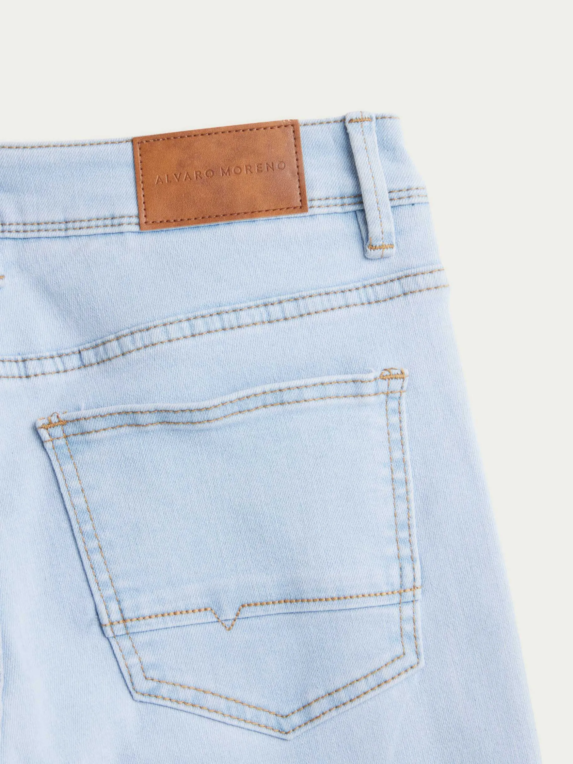 Alvaro Moreno Jeans Slim Uomo - Modello Base Confezione Classica Design Minimalista