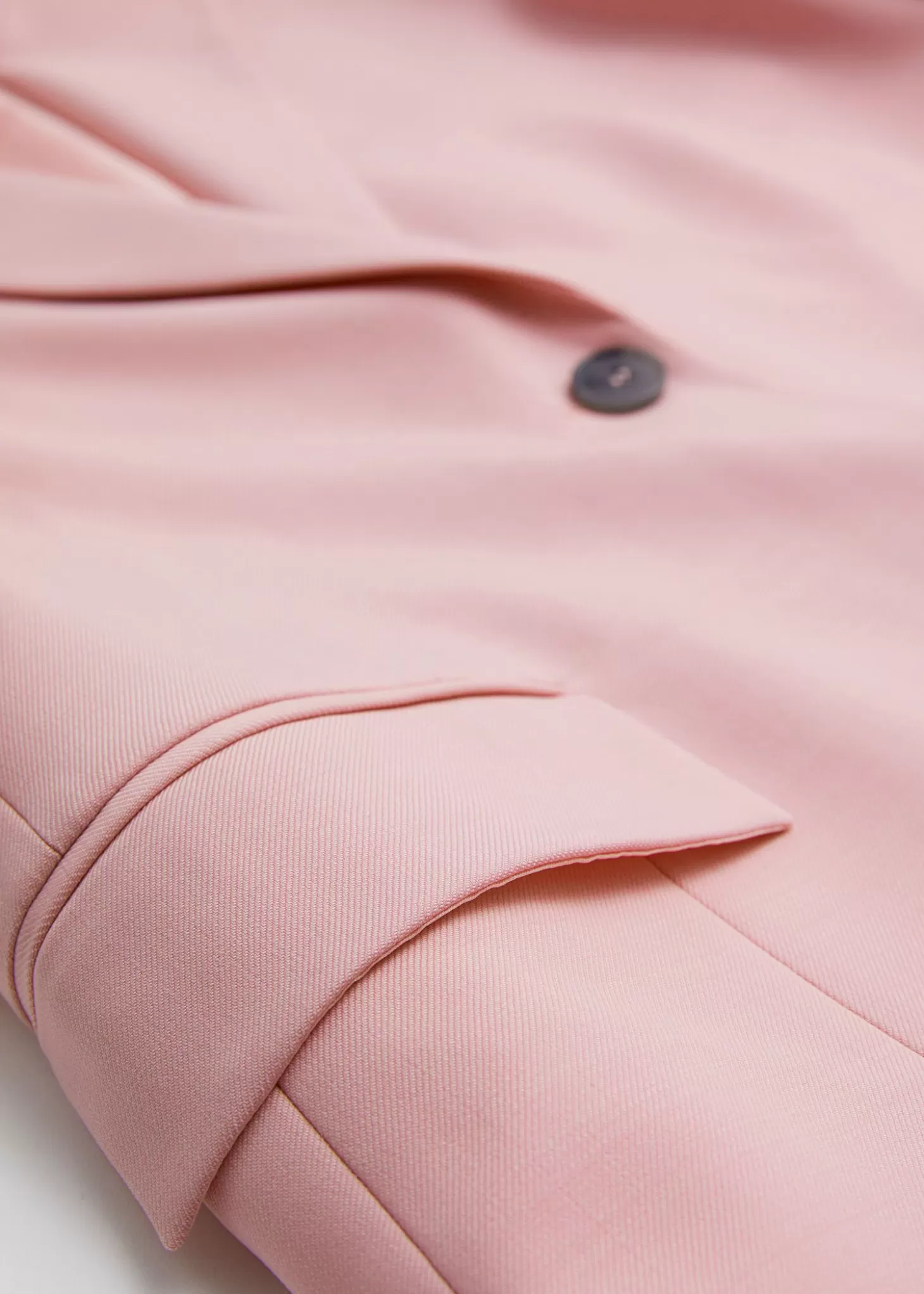 Blazer Elegante Online Stories - Giacca Tinta Rosa Chiaro con Design Minimalista
