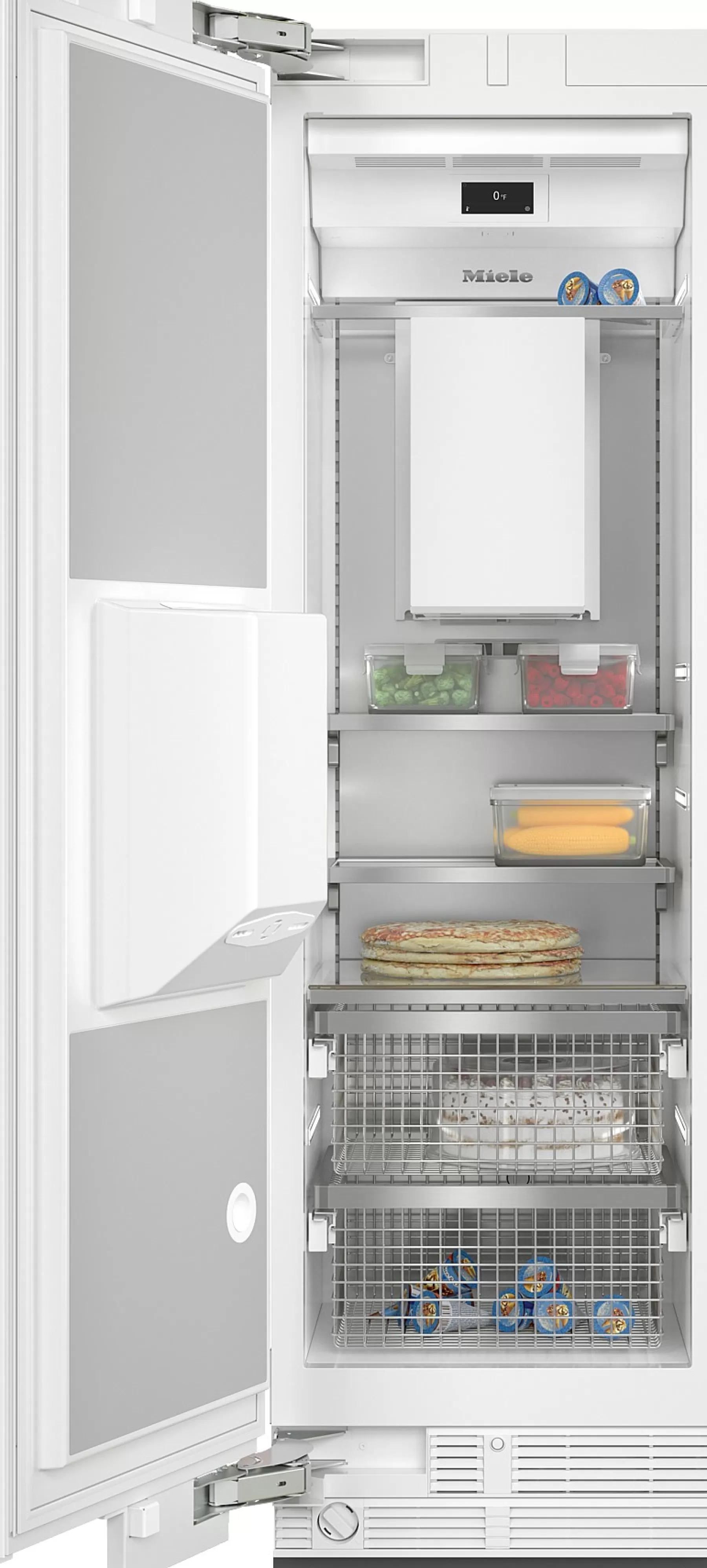 Miele Mastercool Pro - Congelatore a Libera Installazione Modello F-2672 VI con Tecnologia ViFresh Plus per Conservazione Ottimale