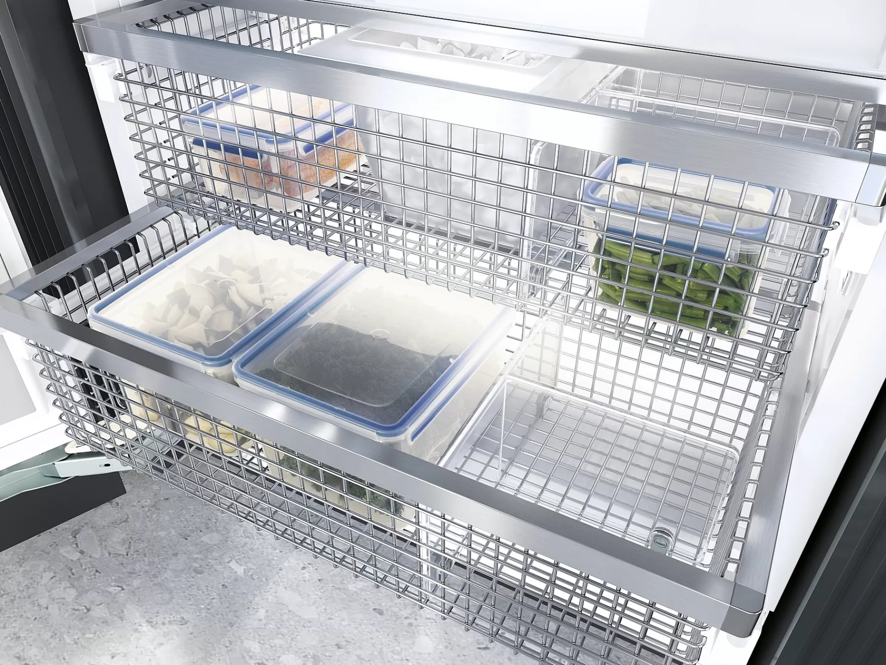 Miele Mastercool Pro - Congelatore a Libera Installazione Modello F-2672 VI con Tecnologia ViFresh Plus per Conservazione Ottimale