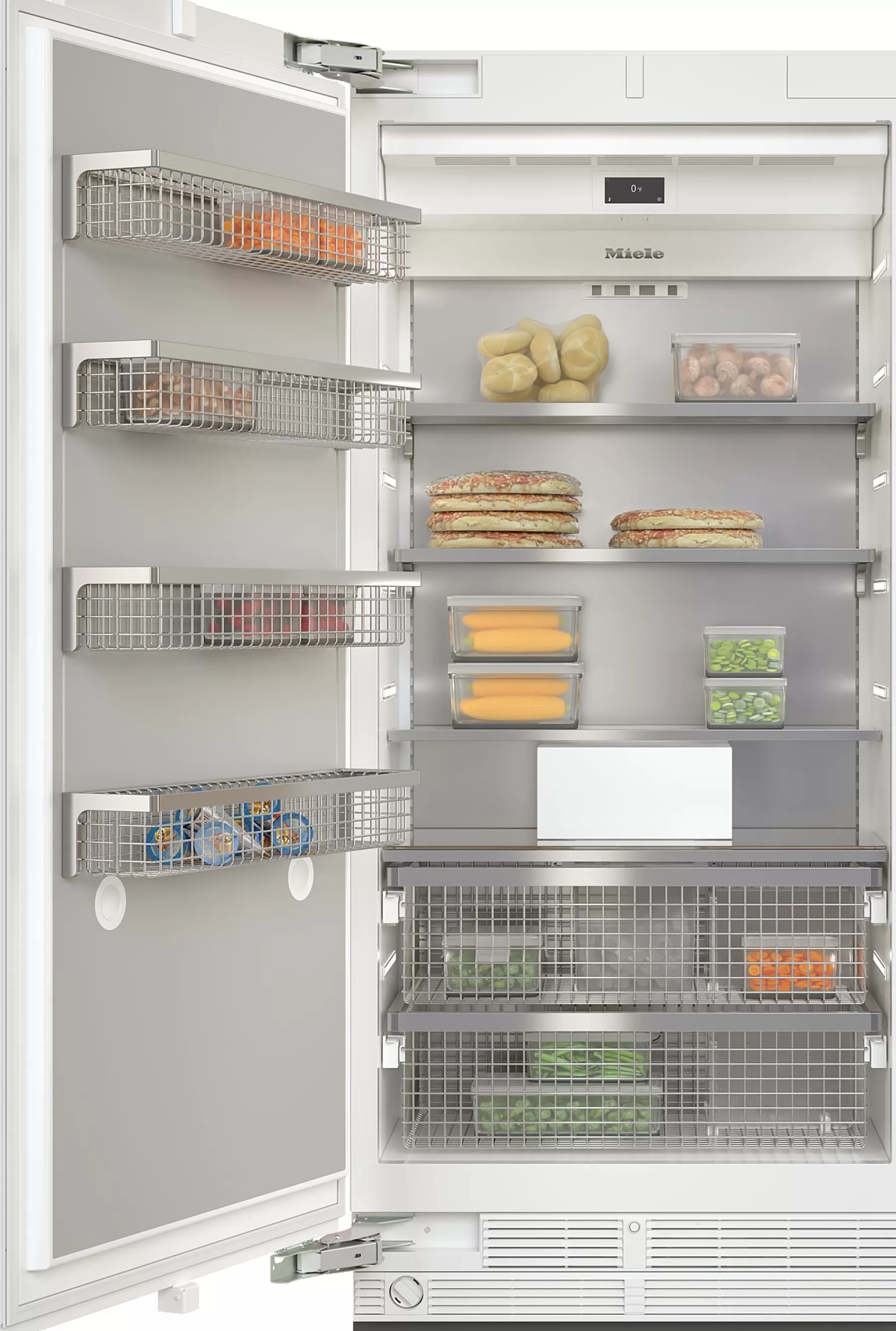 Miele Mastercool F2912 Vi Lavastoviglie Integrabile - Design Compatto con Tecnologia SilencePlus ed Eco Prestazioni Silenziose