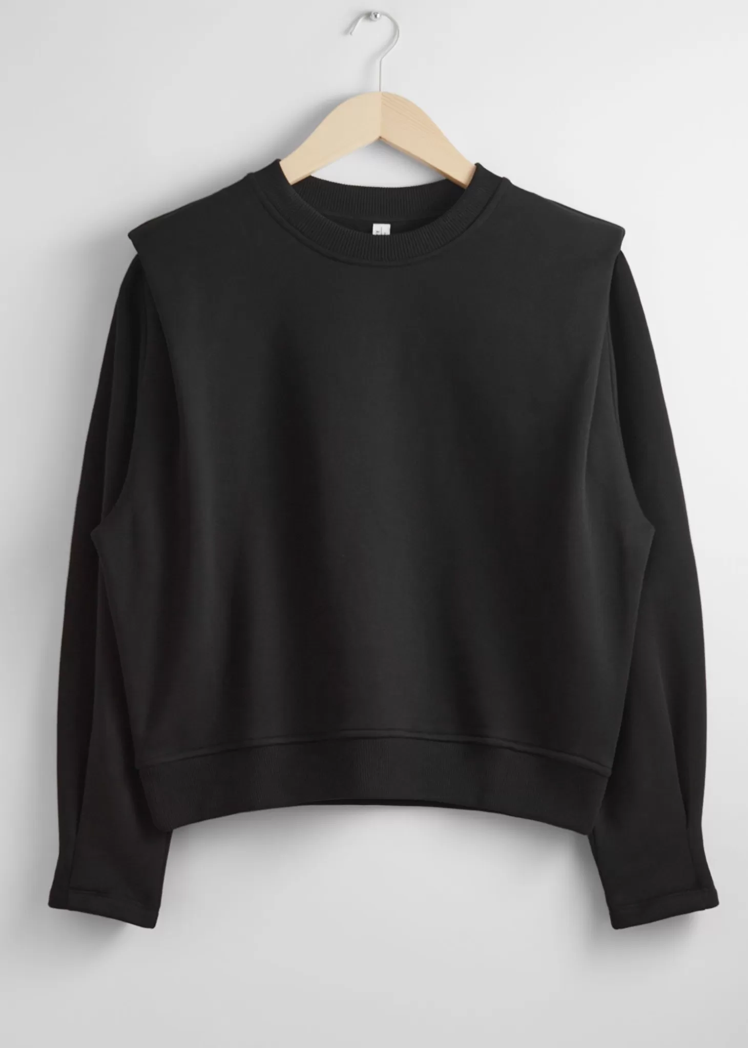 Felcon con Cappuccio Modellante Plissettato a Spalle Scoperte - Nero Assoluto da Outlet & Other Stories